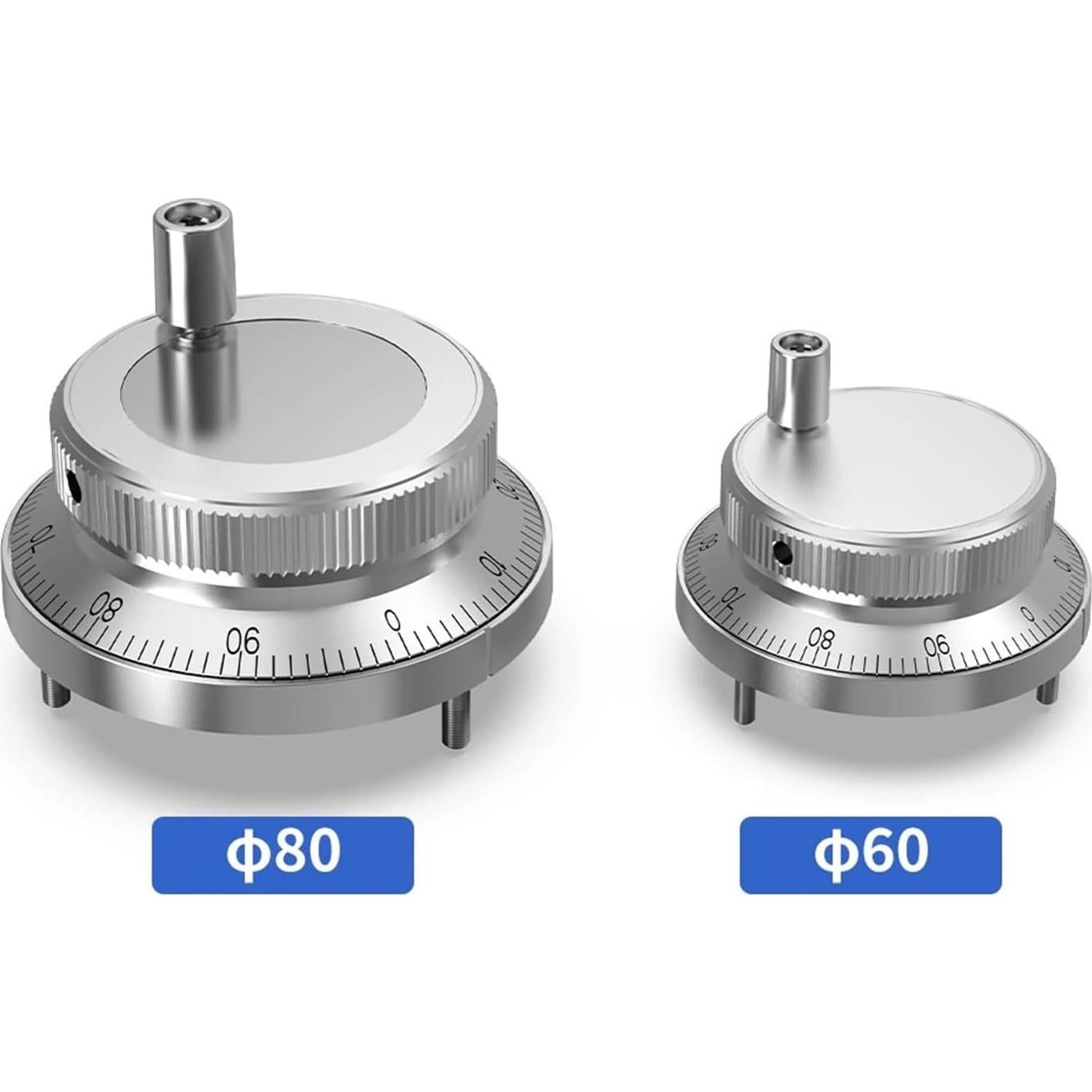 Rueda de Mano Electrónica CNC 60mm KVTVKEGGDW 24V 100PPR