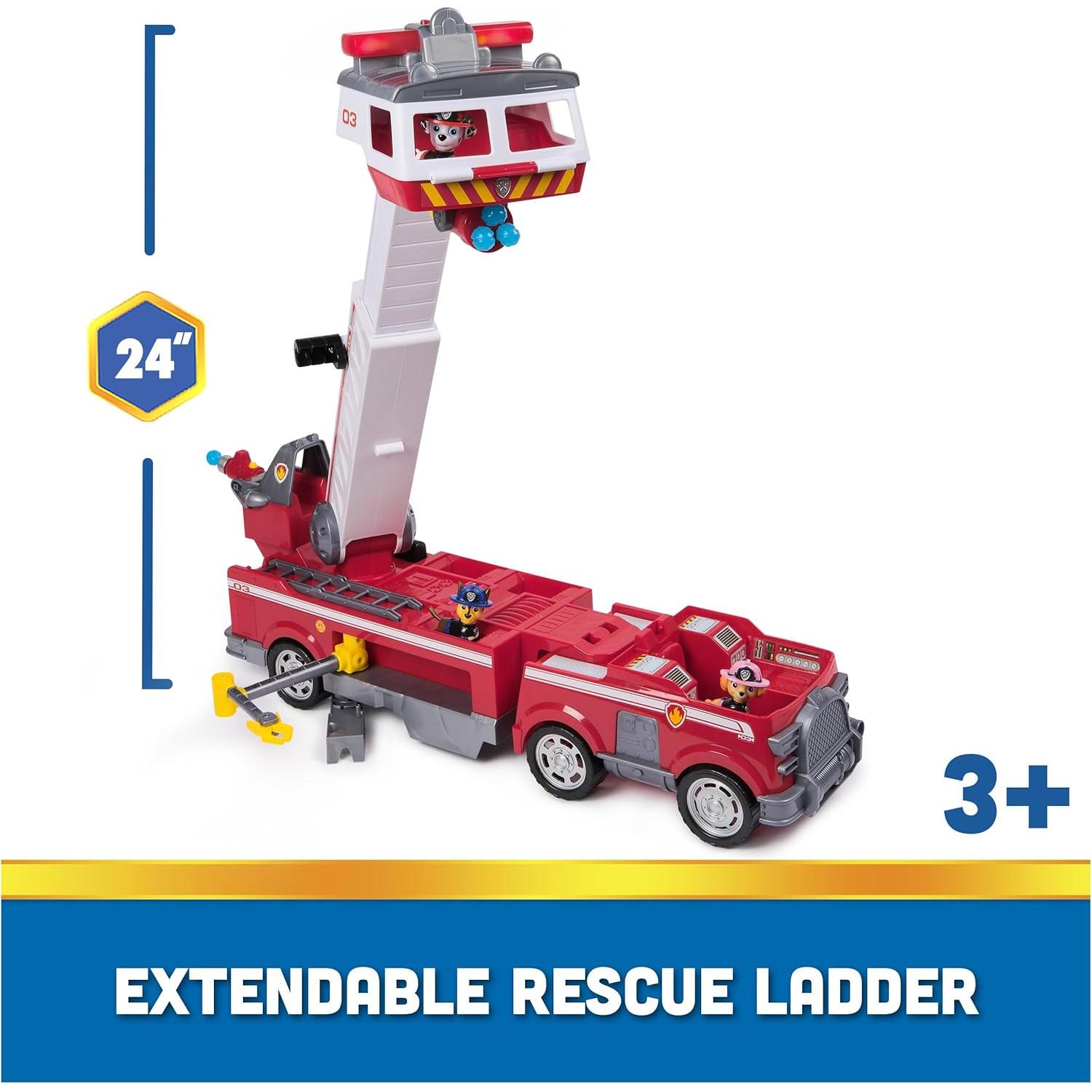 Camión de Bomberos PAW Patrol Ultimate Rescue con Escalera