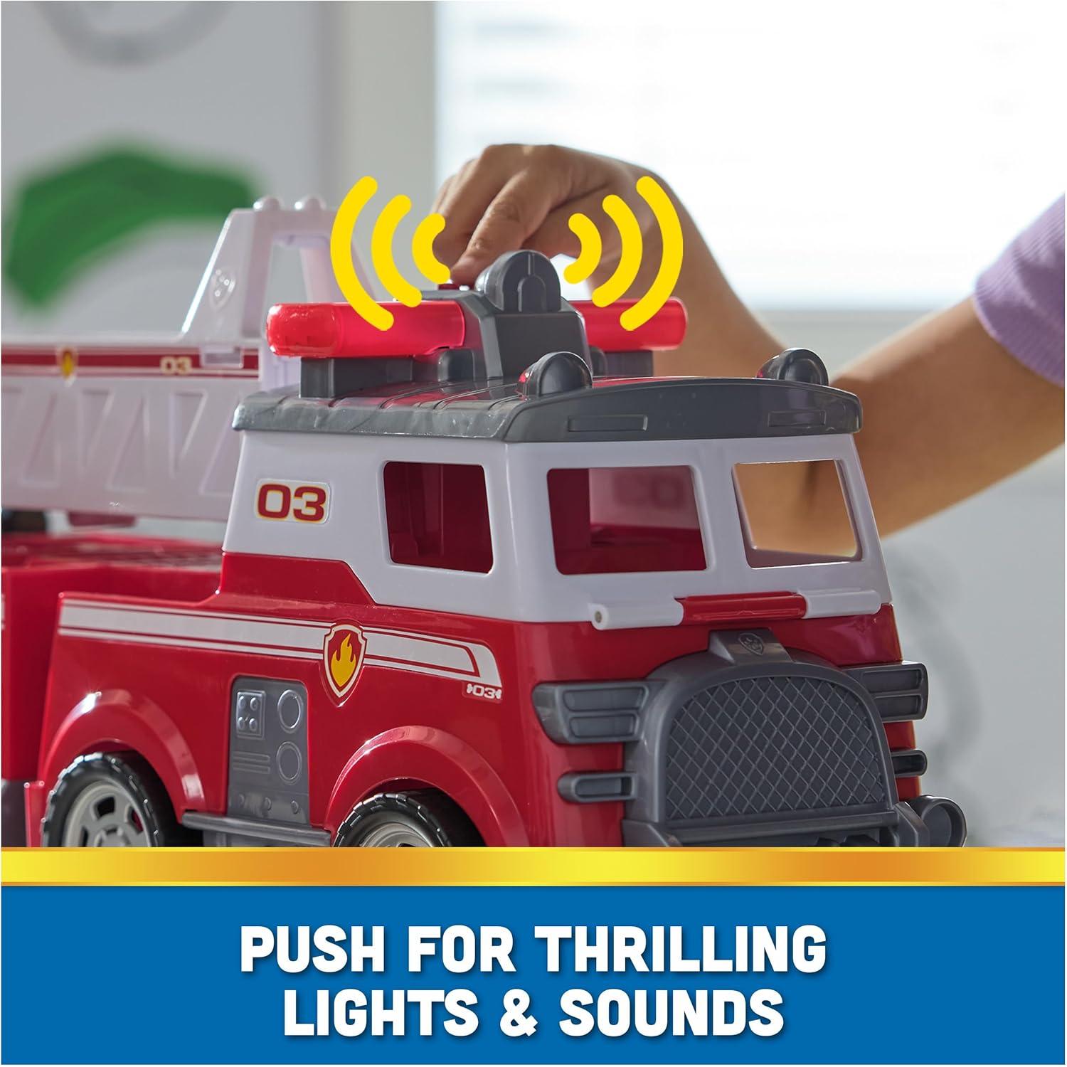 Camión de Bomberos PAW Patrol Ultimate Rescue con Escalera