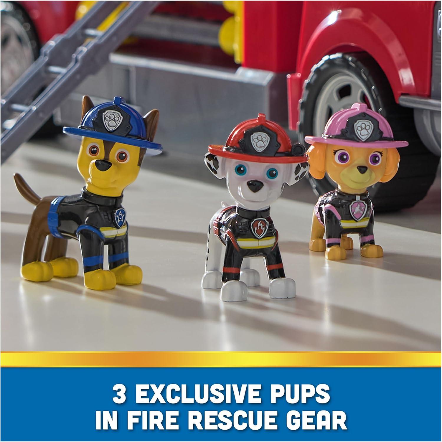 Camión de Bomberos PAW Patrol Ultimate Rescue con Escalera