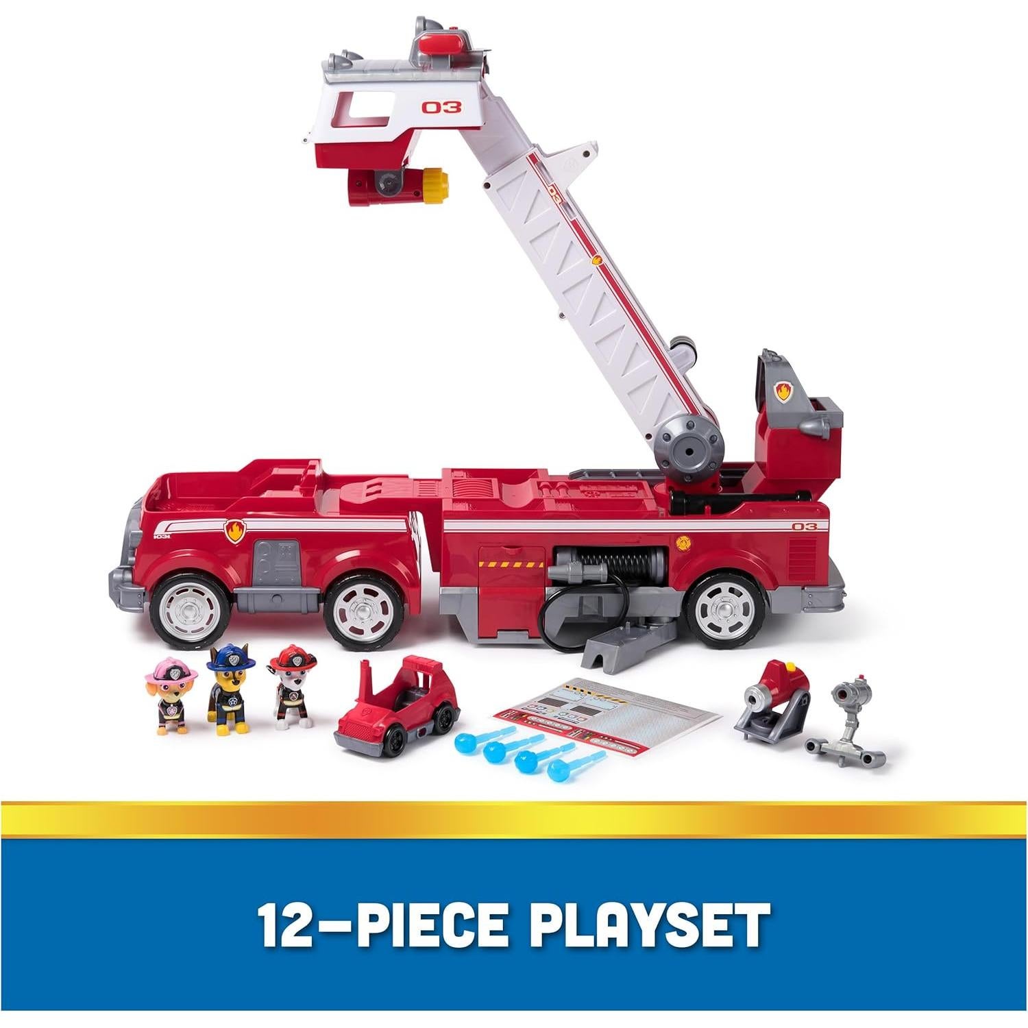 Camión de Bomberos PAW Patrol Ultimate Rescue con Escalera