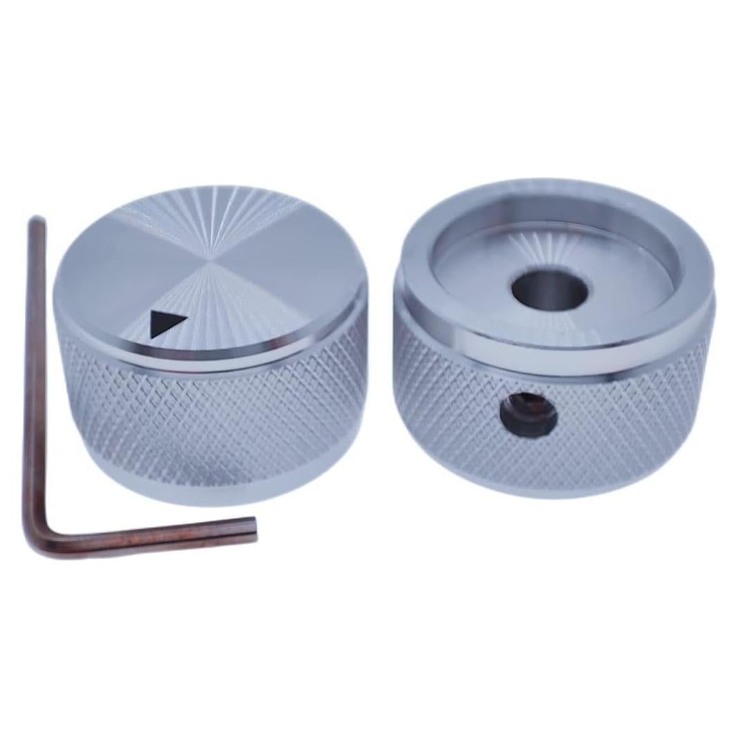 Paquete de 2 Perillas de Aluminio Szliyands para Control de Audio