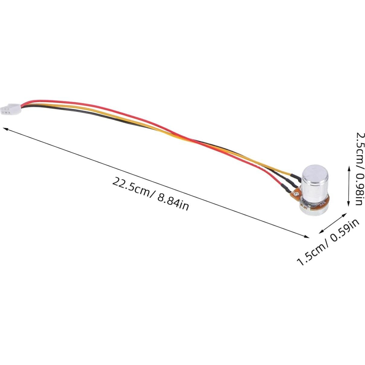 Set de 3 Potenciómetros Rotativos Zerodeko WH148 con Cable