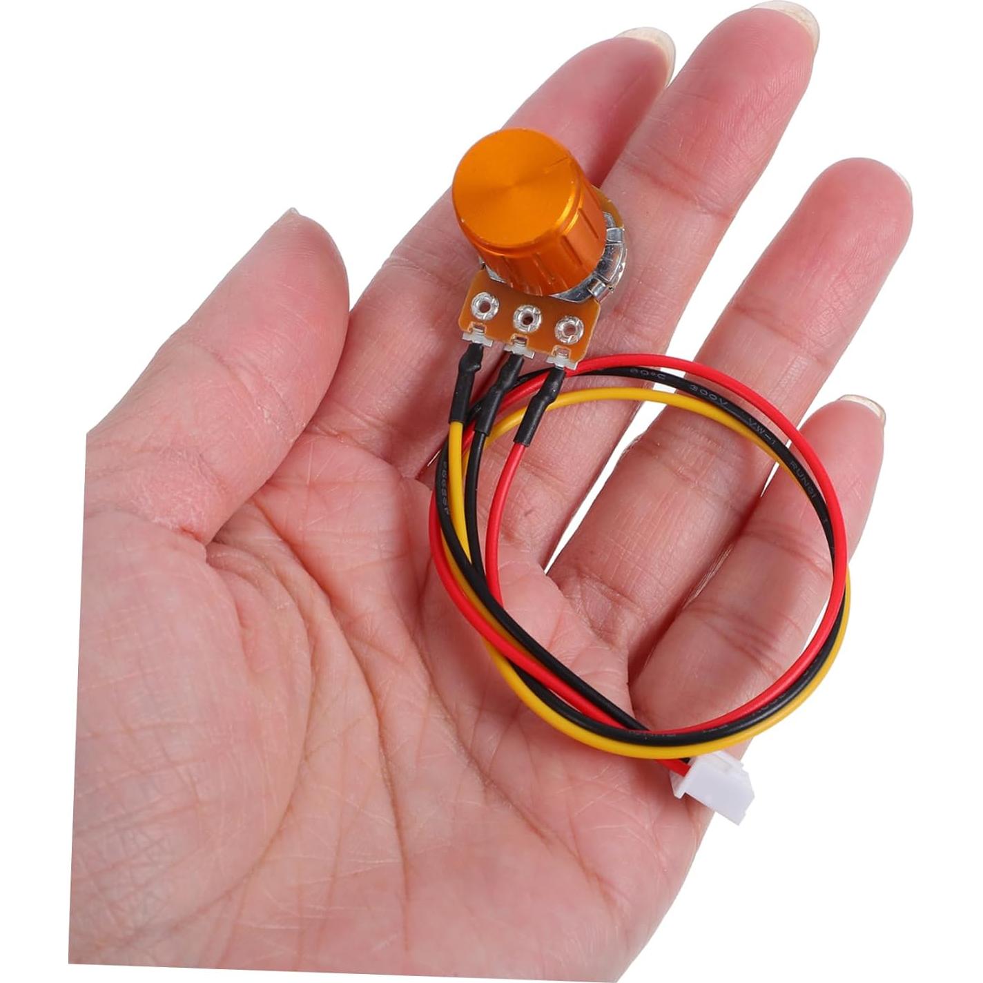 Set de 3 Potenciómetros Rotativos Zerodeko WH148 con Cable