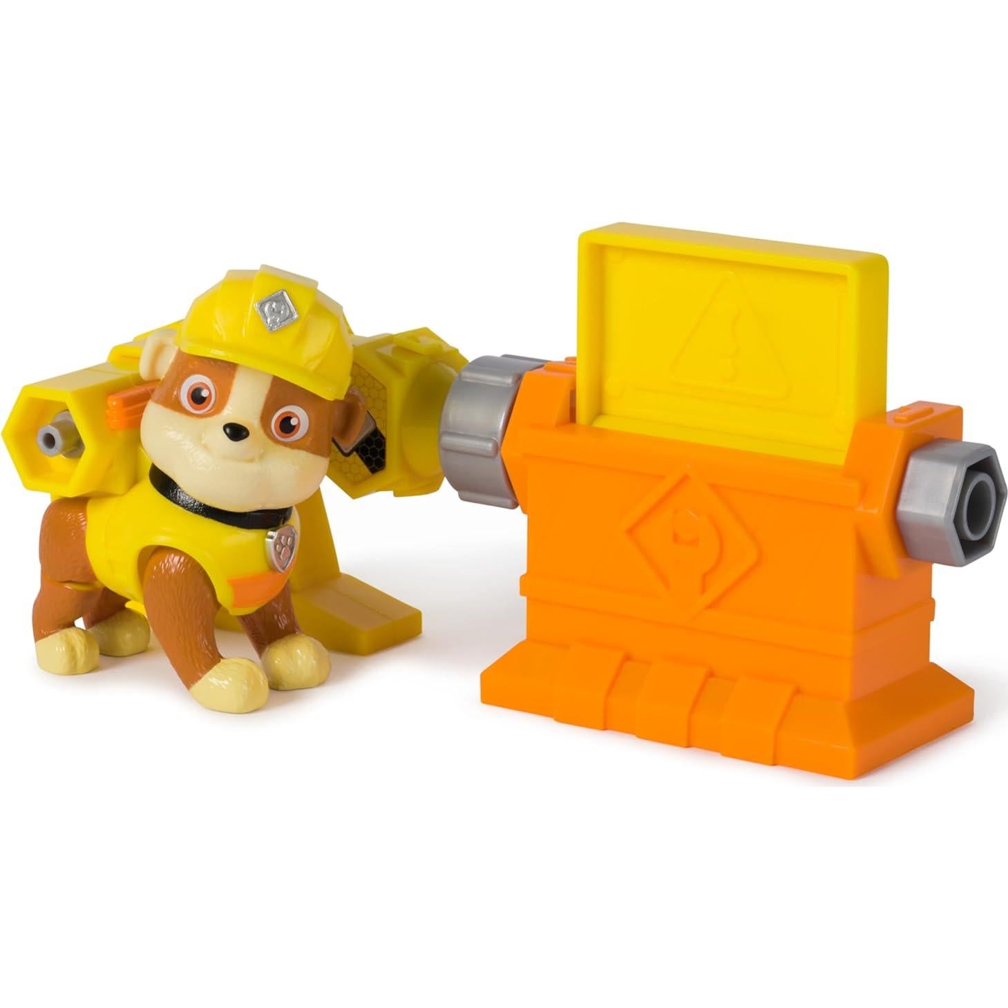 Figuras Rubble y Wheeler con Herramientas de Construcción