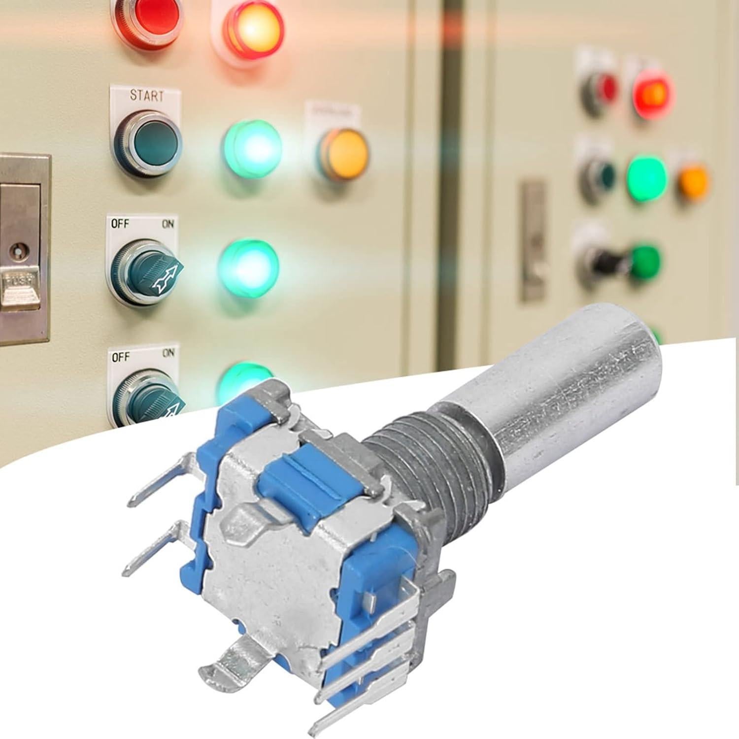 10 Piezas Codificador Rotativo GENGUTOO 5 Pines Interruptor