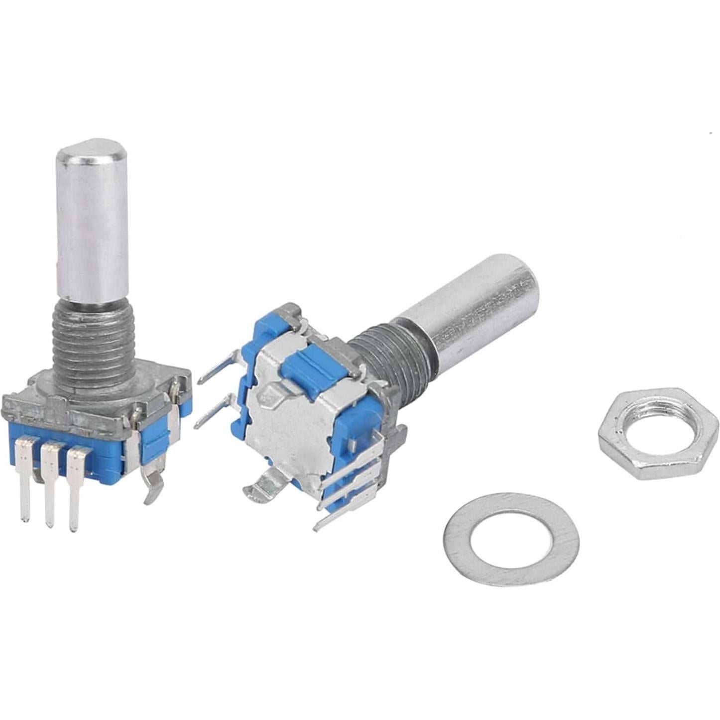 10 Piezas Codificador Rotativo GENGUTOO 5 Pines Interruptor
