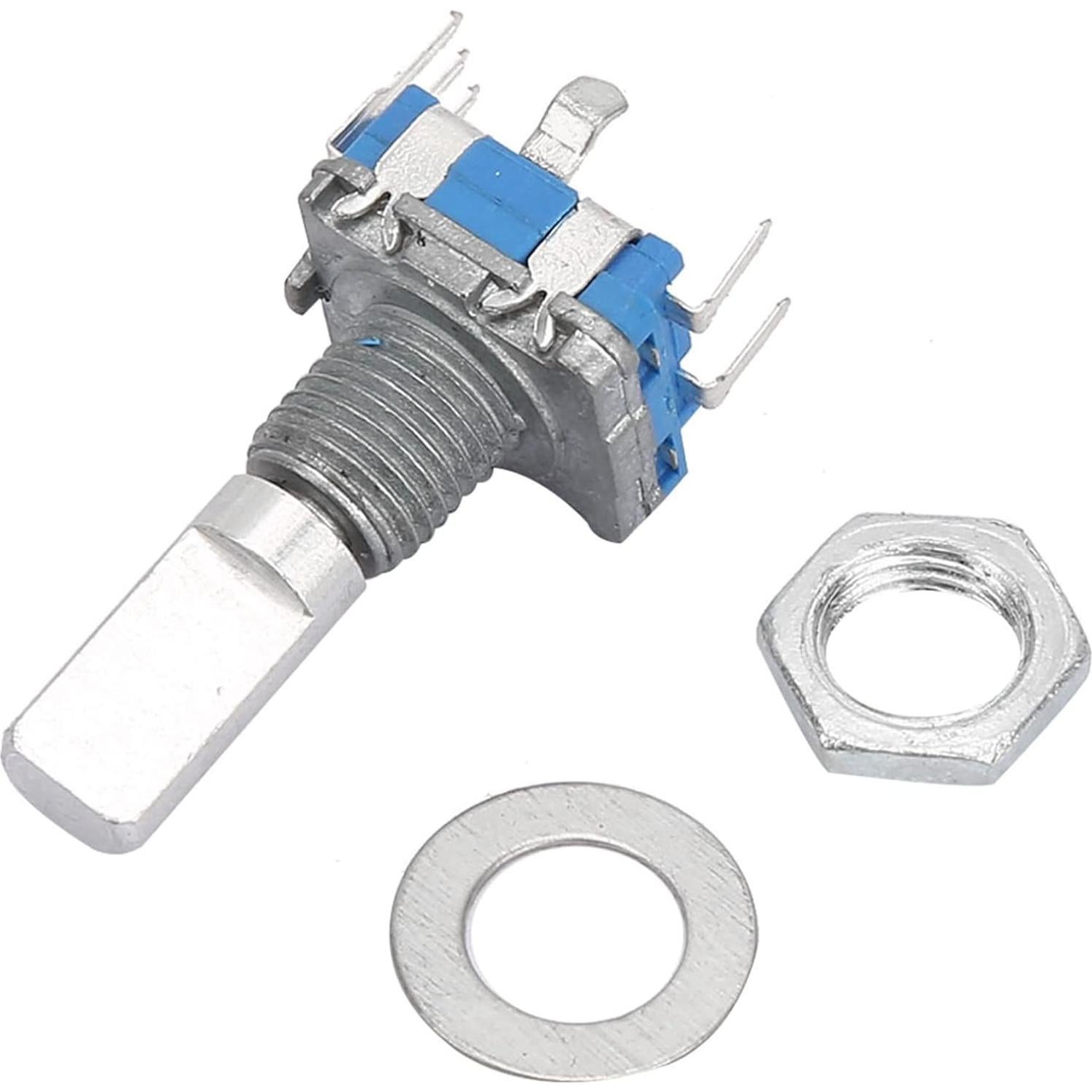 10 Piezas Codificador Rotativo GENGUTOO 5 Pines Interruptor