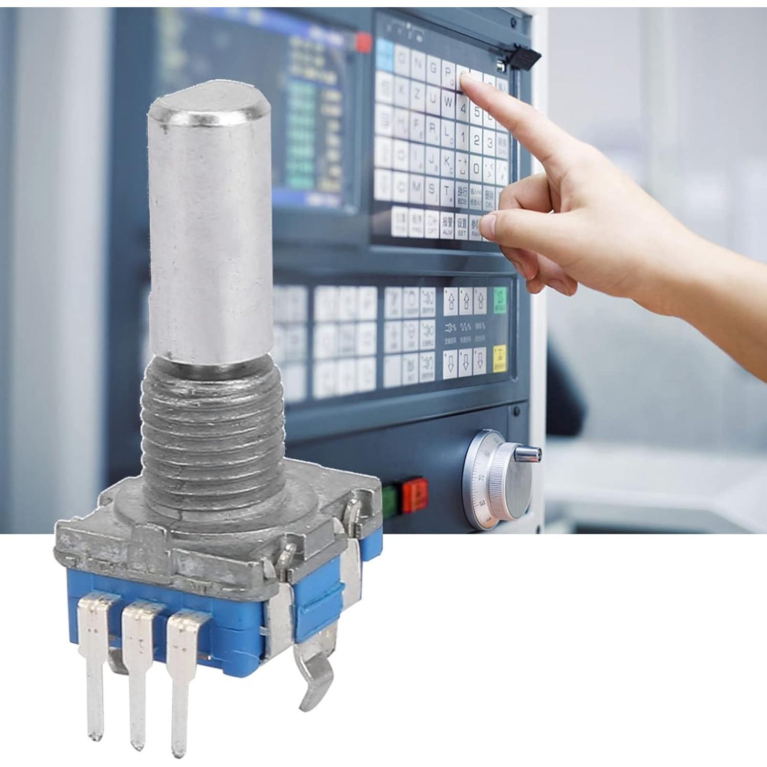 10 Piezas Codificador Rotativo GENGUTOO 5 Pines Interruptor