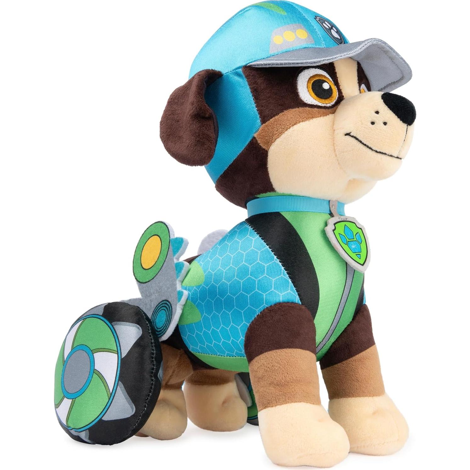 Peluches GUND PAW Patrol Rex 30 cm en pose heroica