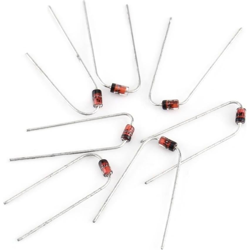 Kit de Diodos Zener 1W 200 Pcs 10 Valores 3.3V a 7.5V