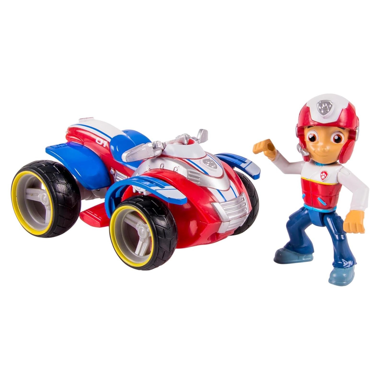 ATV de Rescate Ryder Paw Patrol con Figura Articulada