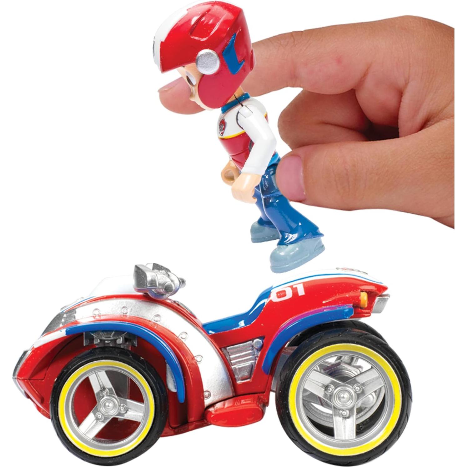 ATV de Rescate Ryder Paw Patrol con Figura Articulada