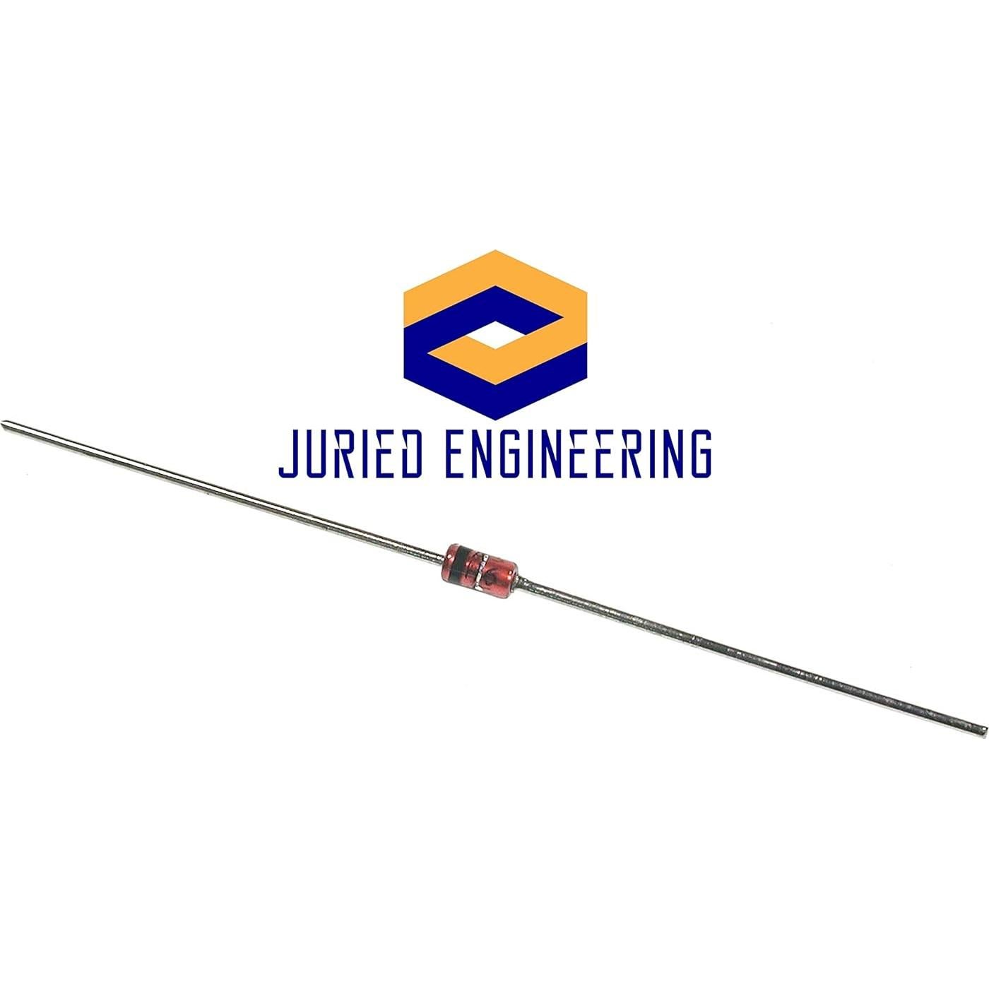 Diodo Zener 17V 500mW ON Semiconductor 1N5247B Paquete de 5