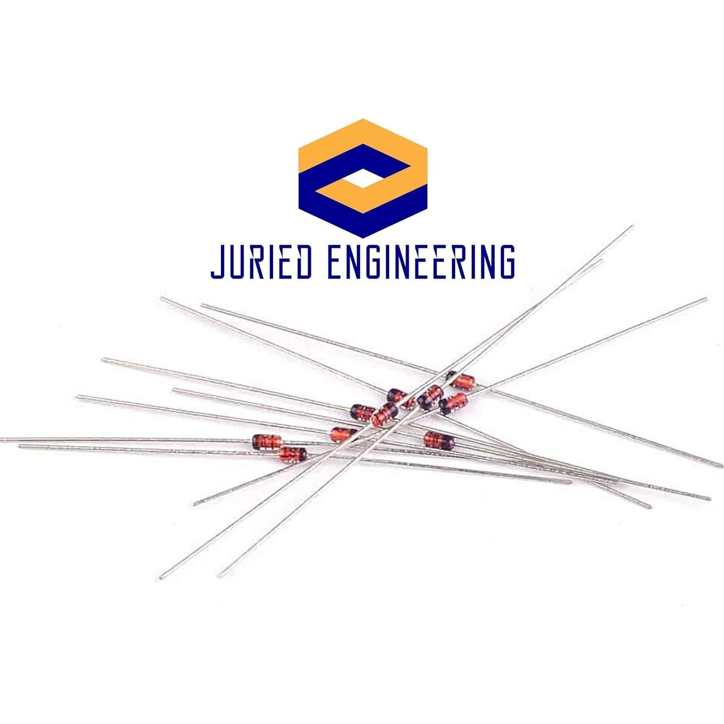 Diodo Zener 17V 500mW ON Semiconductor 1N5247B Paquete de 5