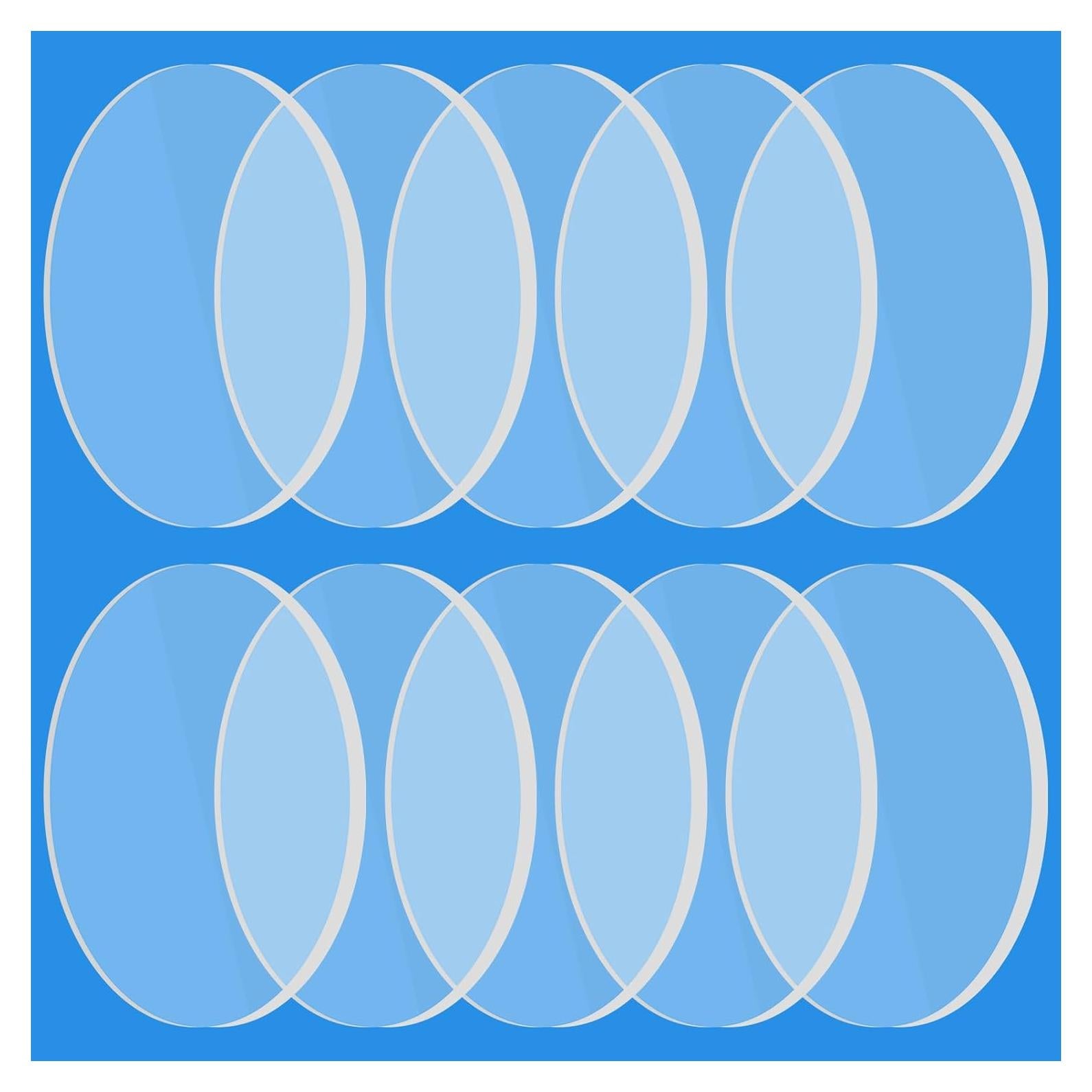 Lentes de Reemplazo 14mm Copkim para Grabadora Láser D1 M1