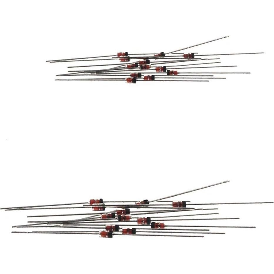 Diodo Zener 1N4730 3.9V E13 - 50 Paquetes Componentes Electrónicos
