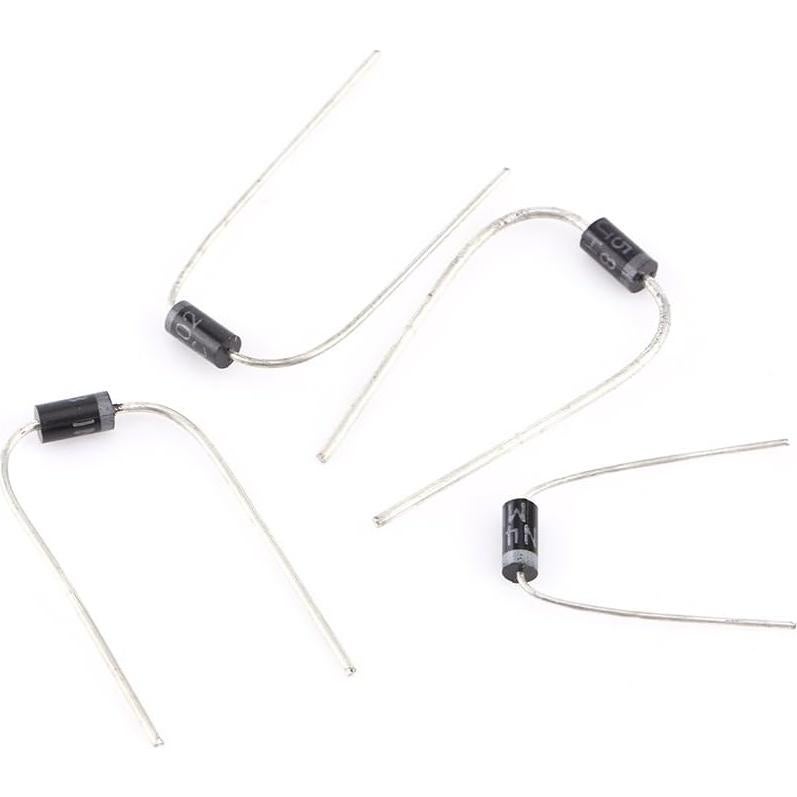 Kit de Diodos Hilitand 200 Pcs 1N4001 a 1N5819 con Estuche