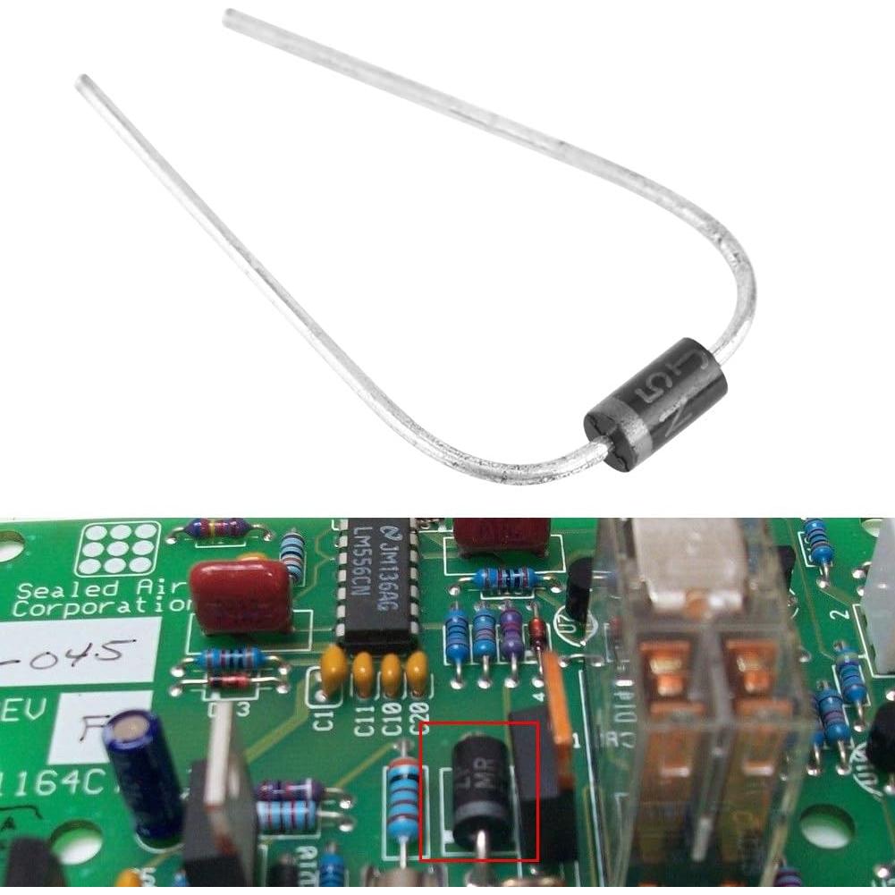 Kit de Diodos Hilitand 200 Pcs 1N4001 a 1N5819 con Estuche