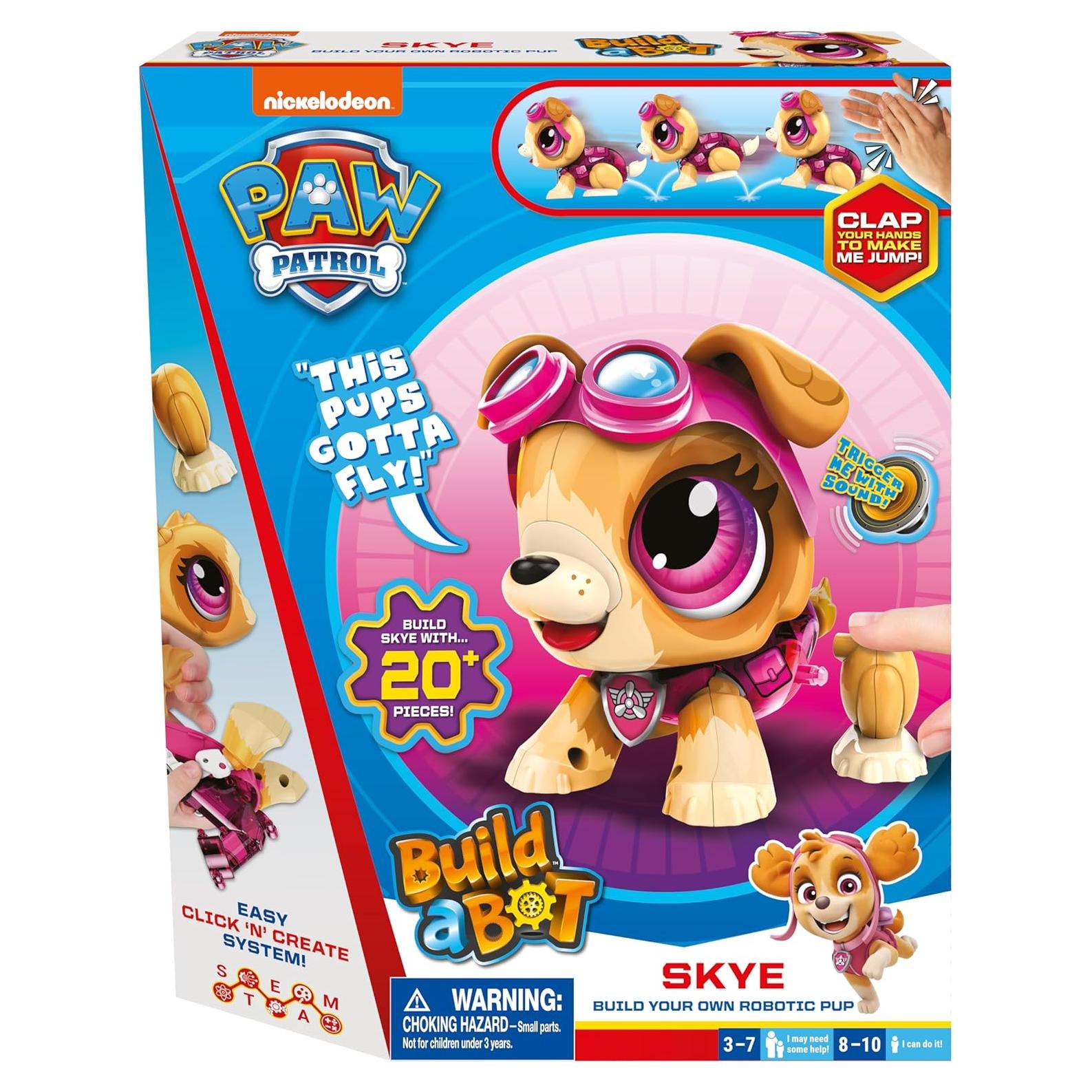 Construye un Bot Paw Patrol Skye - Robótica 20 Piezas