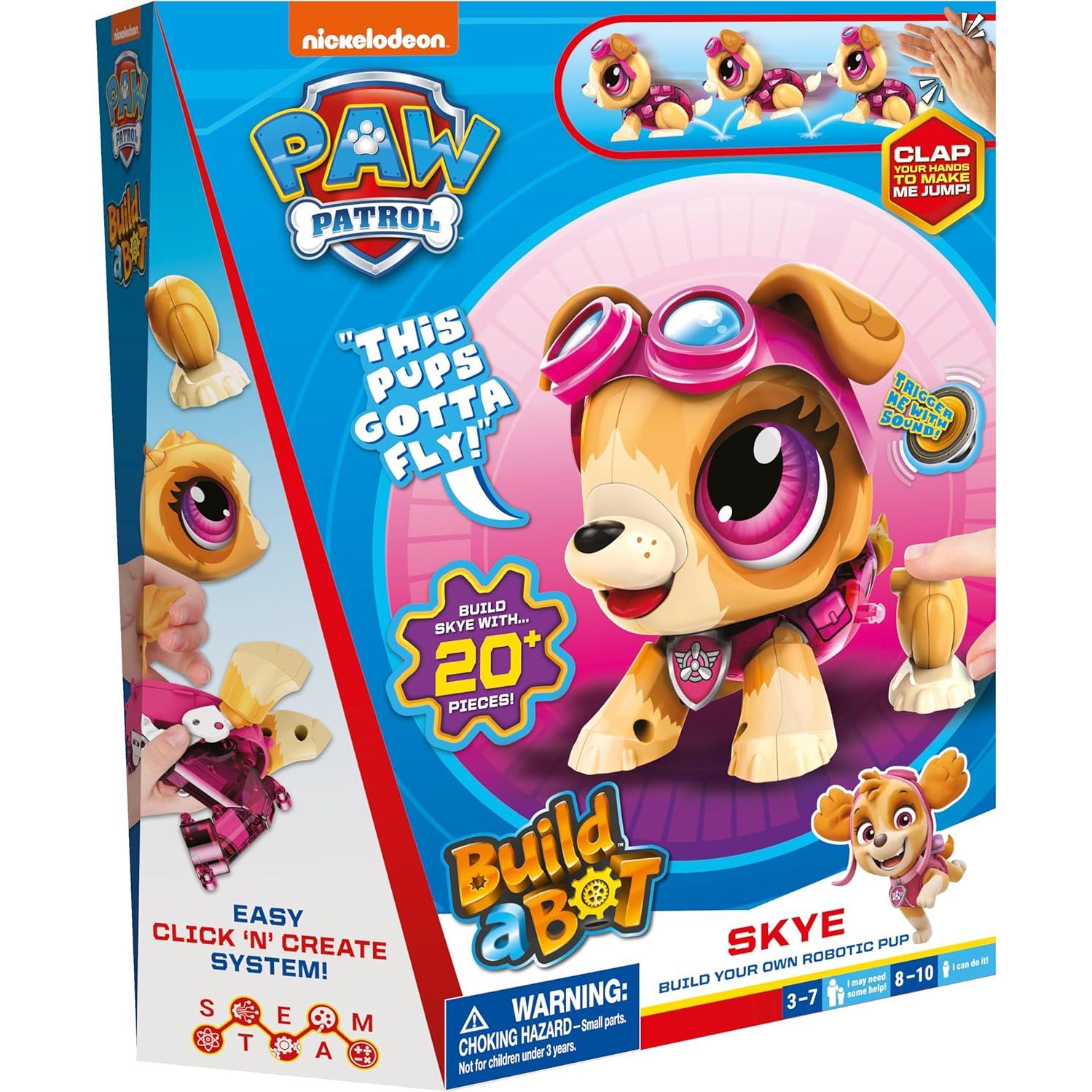 Construye un Bot Paw Patrol Skye - Robótica 20 Piezas