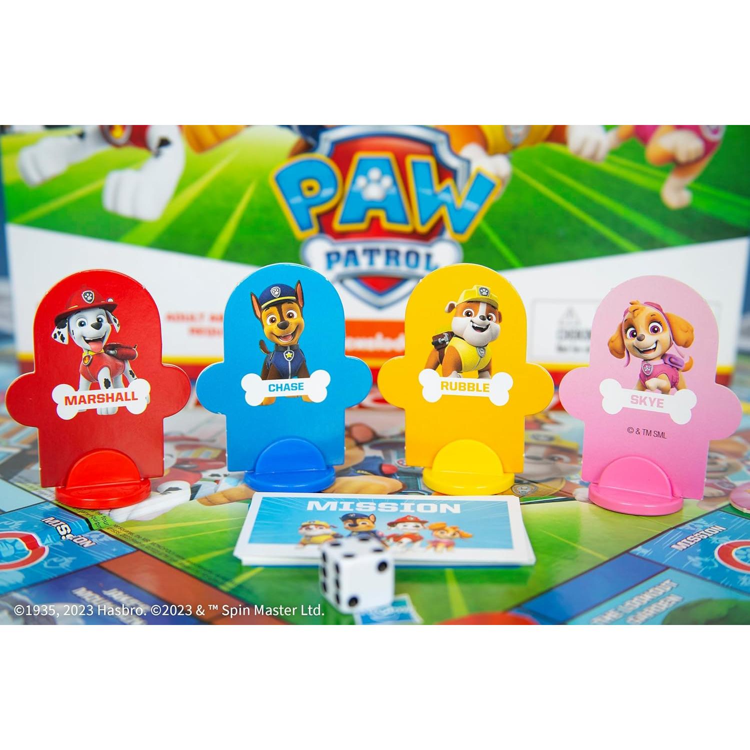 Monopoly Junior PAW Patrol USAopoly | Juego Familiar 5+