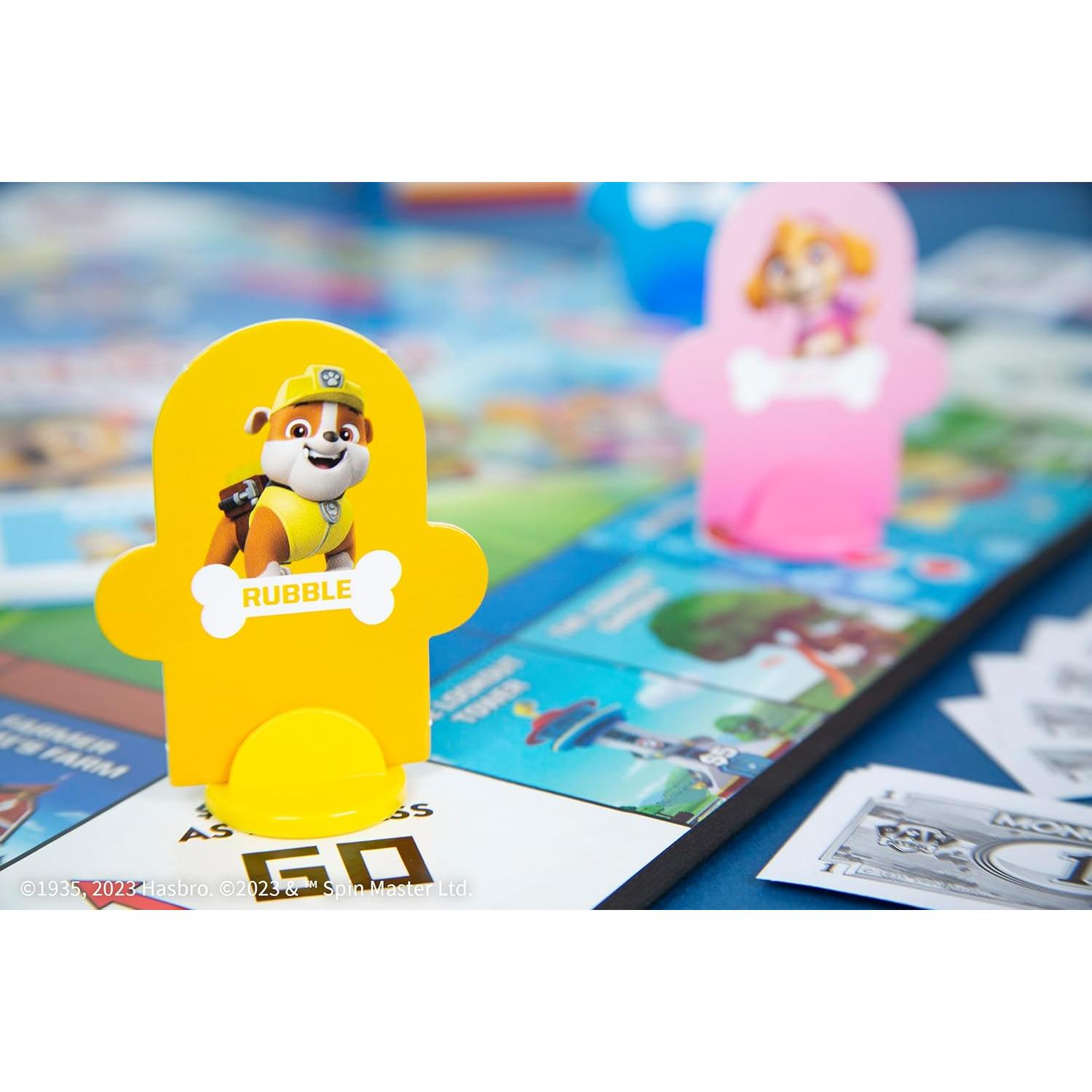 Monopoly Junior PAW Patrol USAopoly | Juego Familiar 5+