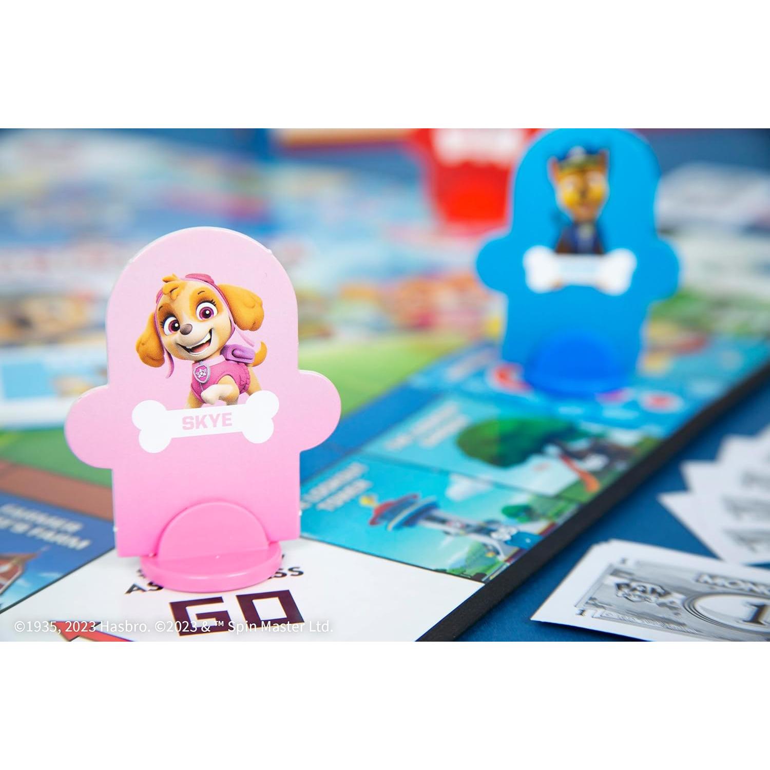 Monopoly Junior PAW Patrol USAopoly | Juego Familiar 5+