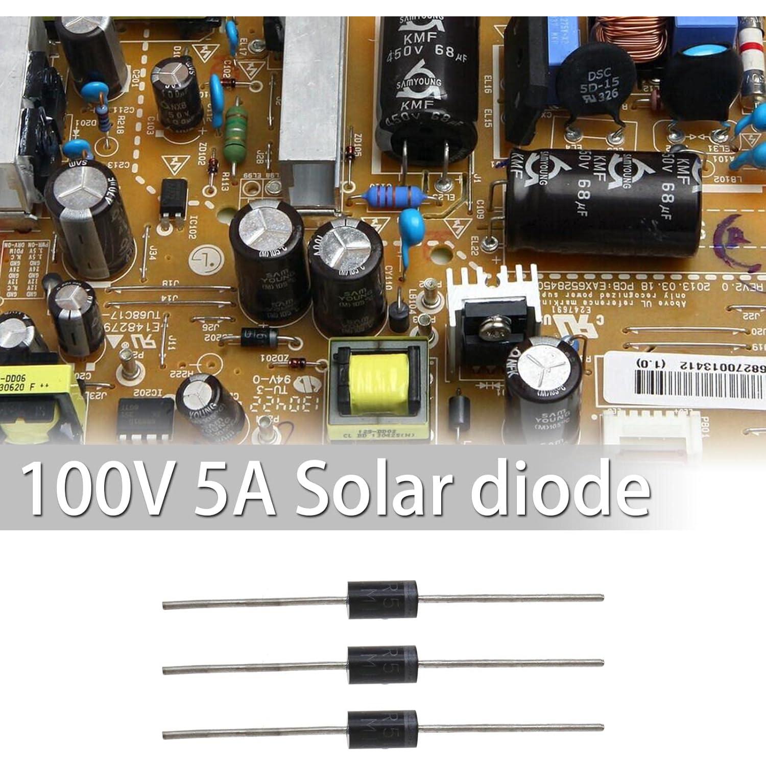 Diodo Rectificador SR5100 SING F LTD 20pcs 5A 100V