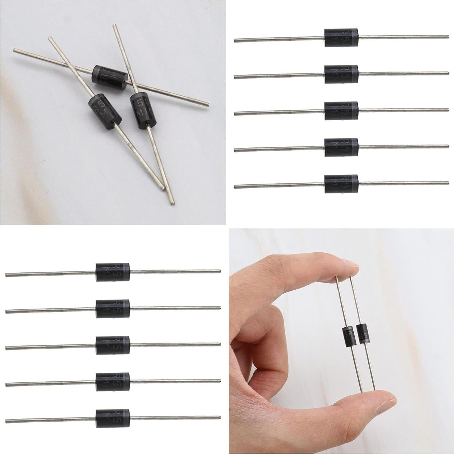 Diodo Rectificador SR5100 SING F LTD 20pcs 5A 100V