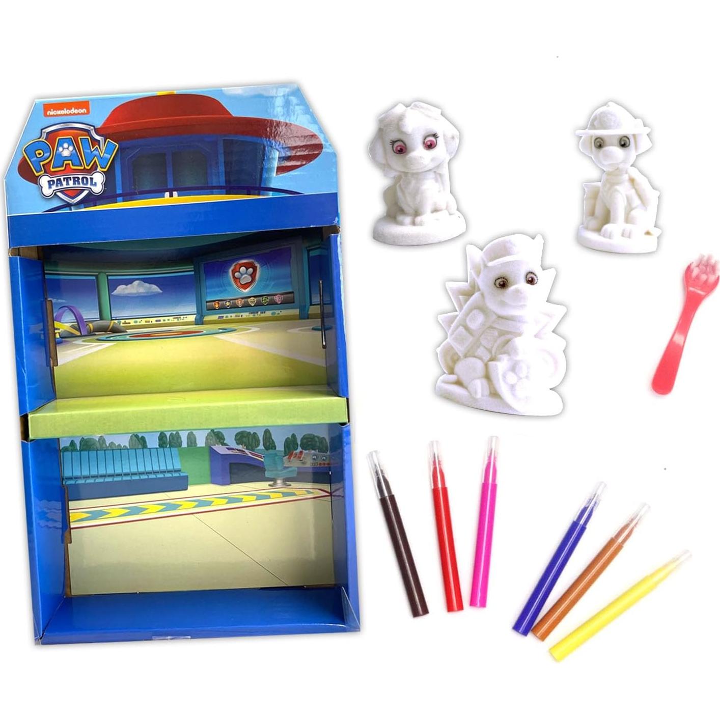 Tara Toys Patrulla Canina Lavables 3 Figuras + Marcadores