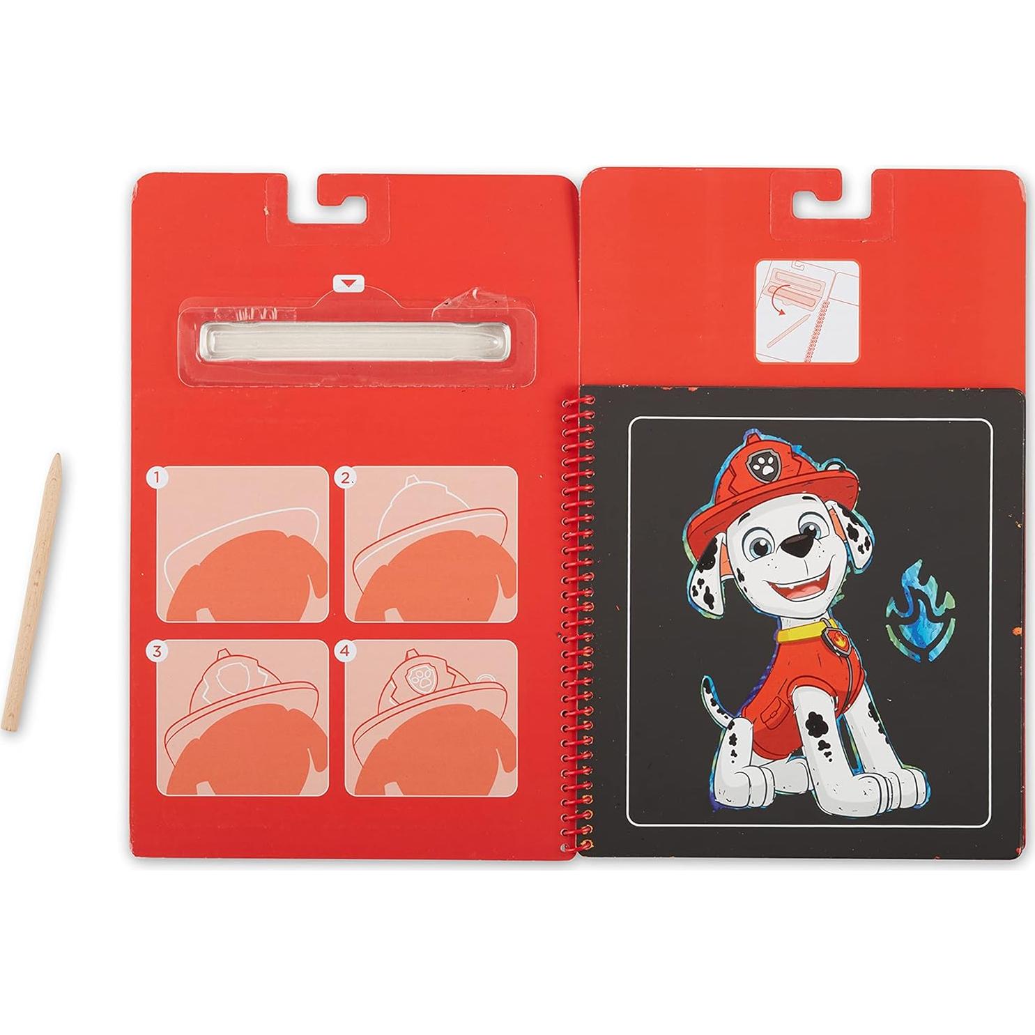 Melissa & Doug PAW Patrol Scratch Art 3-Pack Actividades