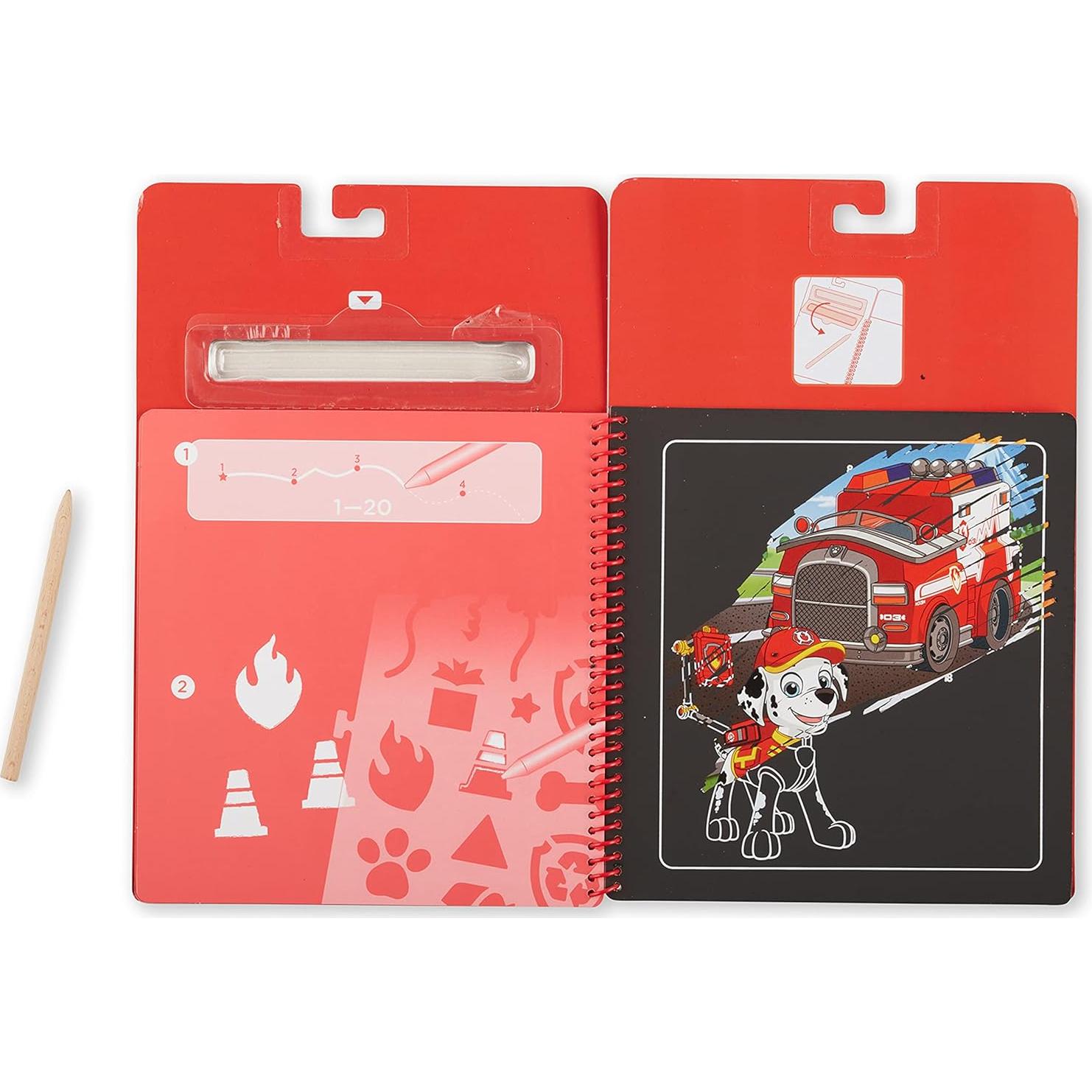 Melissa & Doug PAW Patrol Scratch Art 3-Pack Actividades