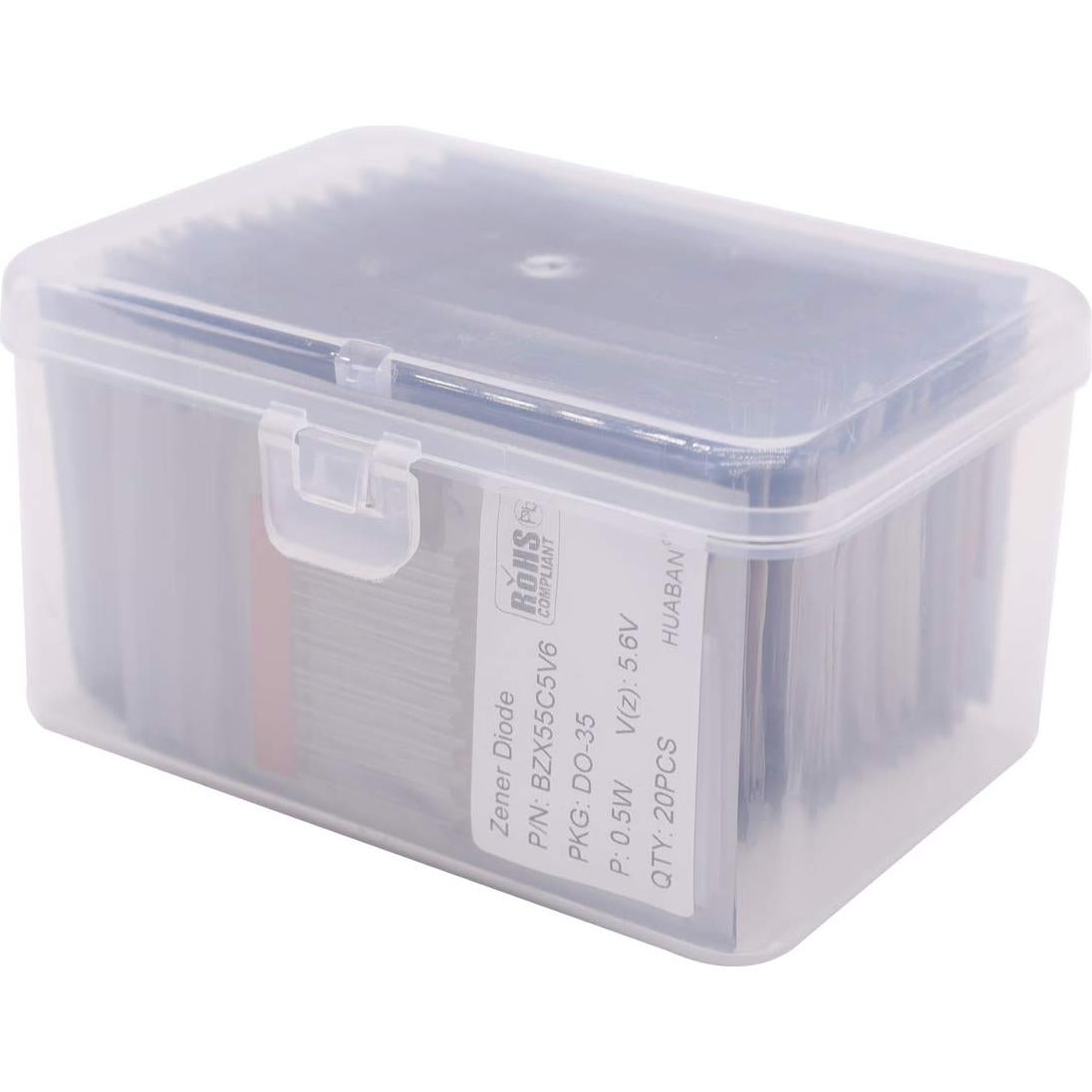 Kit de Diodos Zener 0.5W 680PCS 34 Valores HUABAN