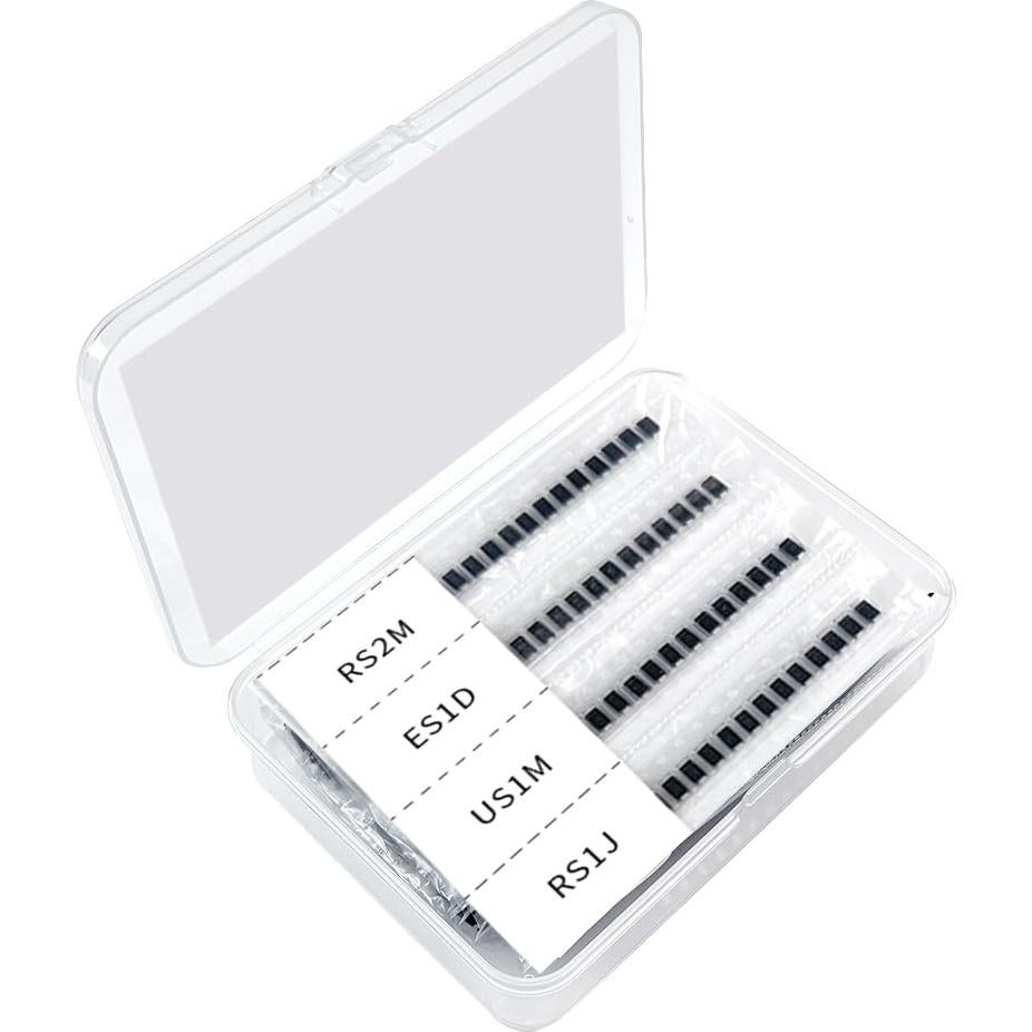 Kits de Diodos Rectificadores SMA 25 Valores 500 Pcs
