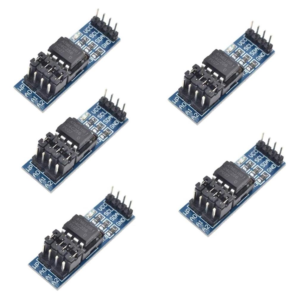 Módulo de Memoria EEPROM I2C HiLetgo AT24C256 5 Pcs