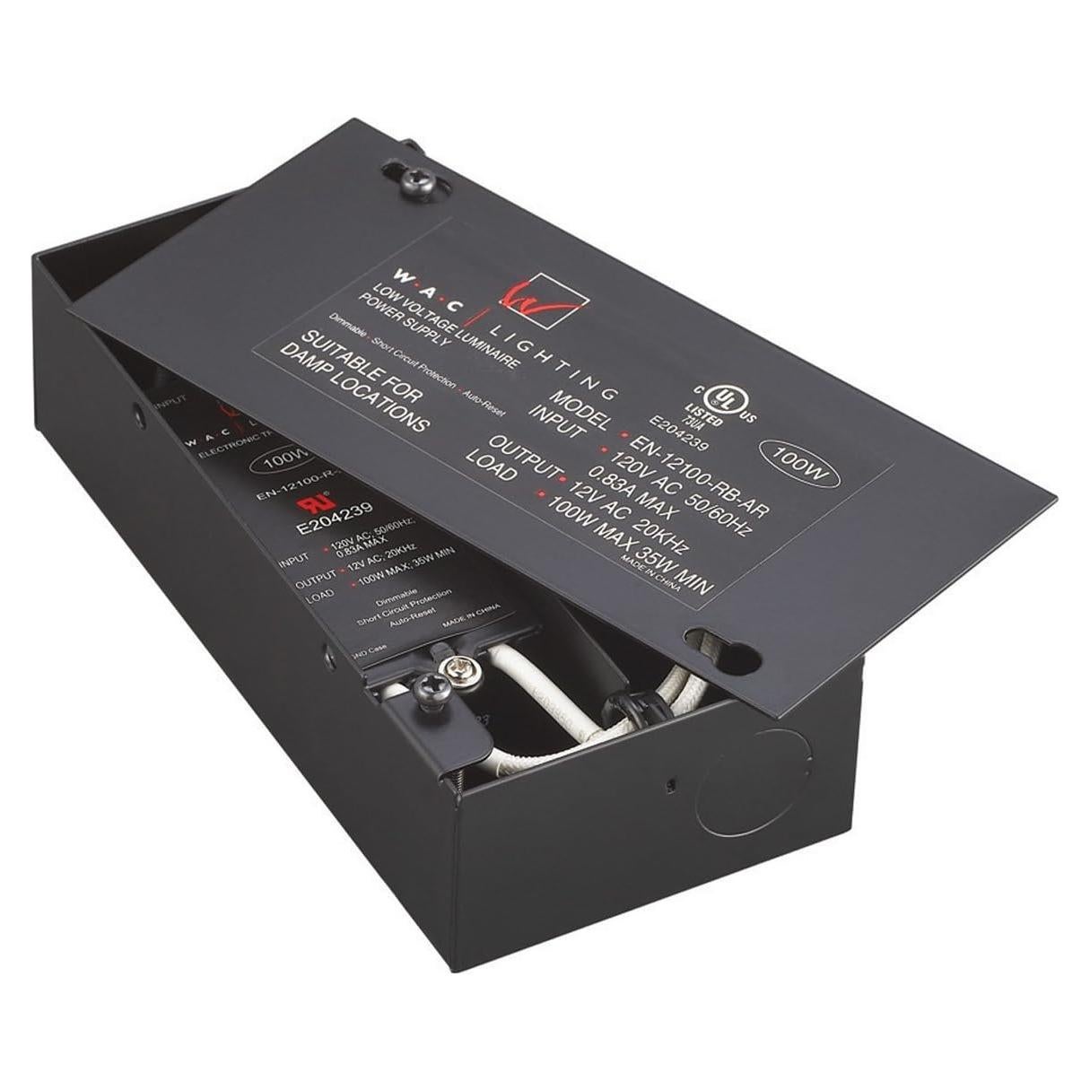 Transformador Electrónico WAC Lighting EN-1260-RB-AR 60W 12V