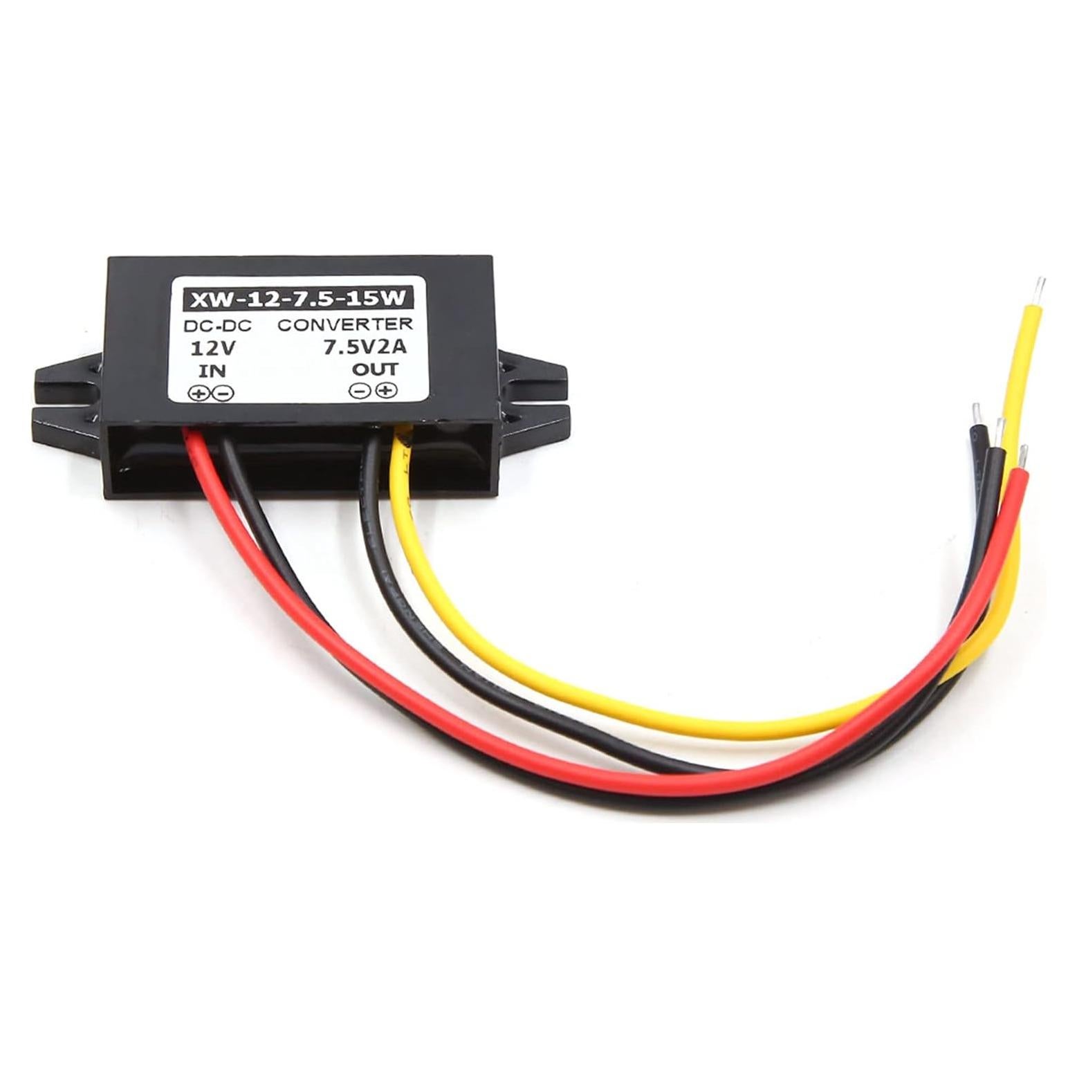 Convertidor DC 12V a 7.5V 2A 15W uxcell Módulo de Alimentación