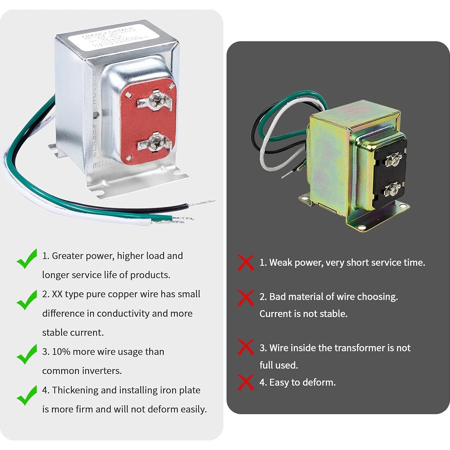 Transformador de Timbre 16V 30VA Compatible Ring Pro Nest Hello
