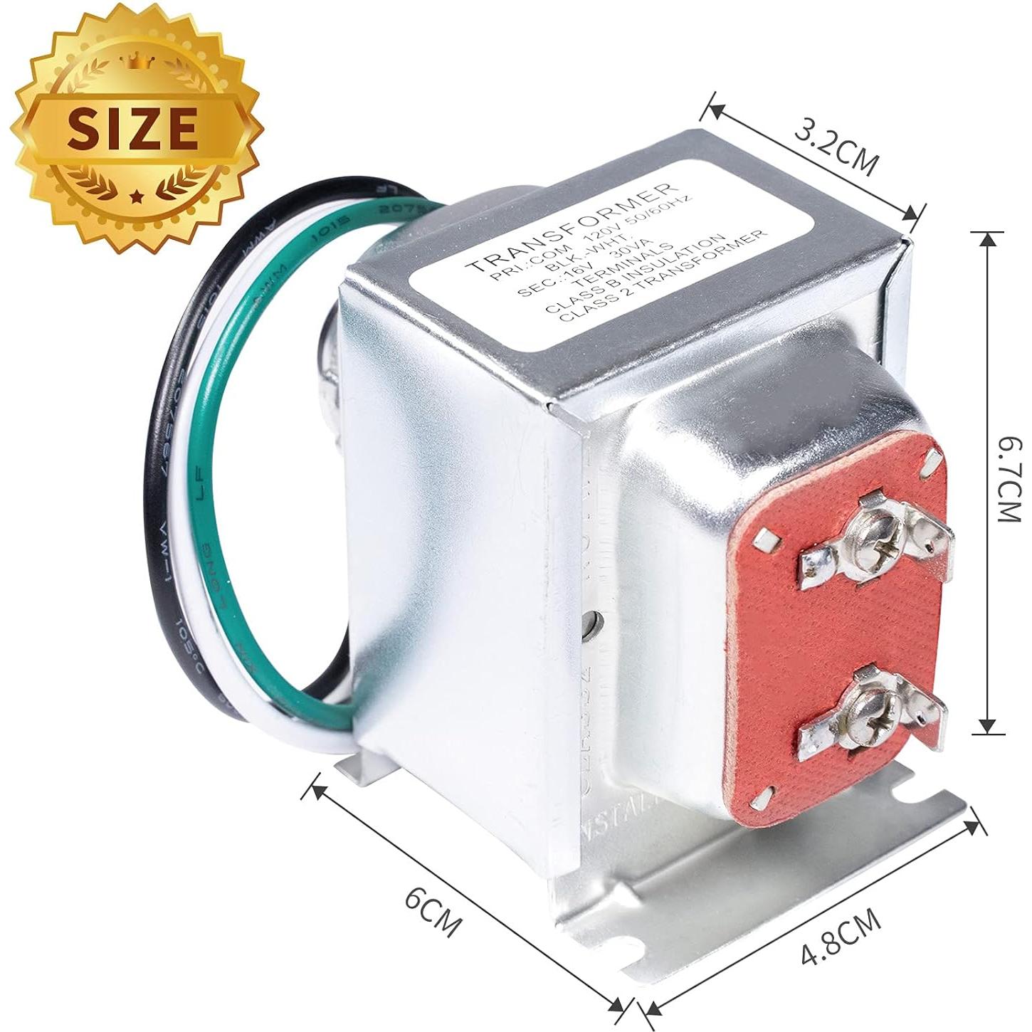 Transformador de Timbre 16V 30VA Compatible Ring Pro Nest Hello