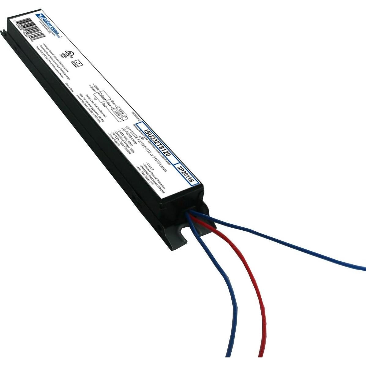 Balasto Electrónico Fluorescente Robertson ISU232T8120 32W 120V
