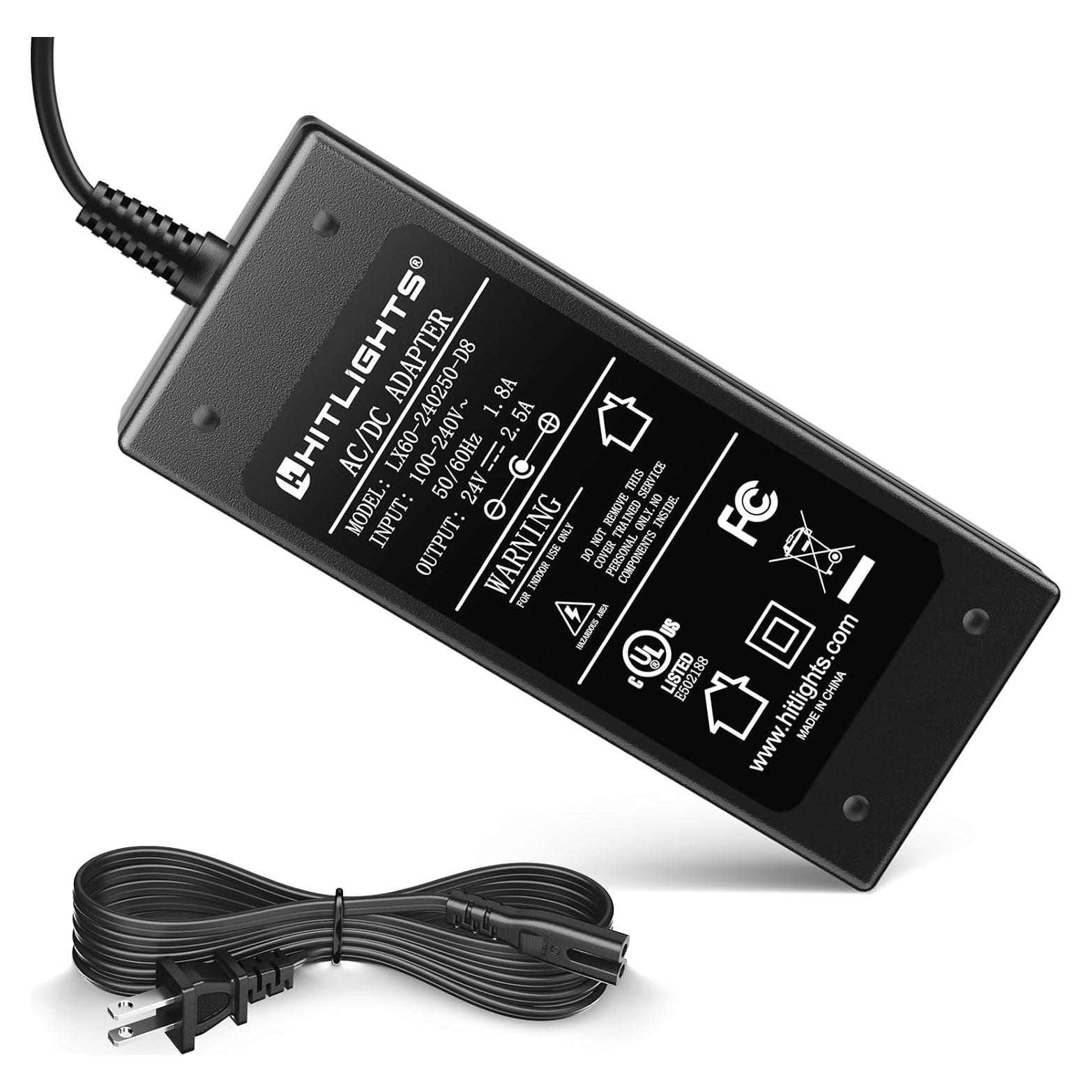 Fuente de Poder HitLights 24V 60W Adaptador Transformador