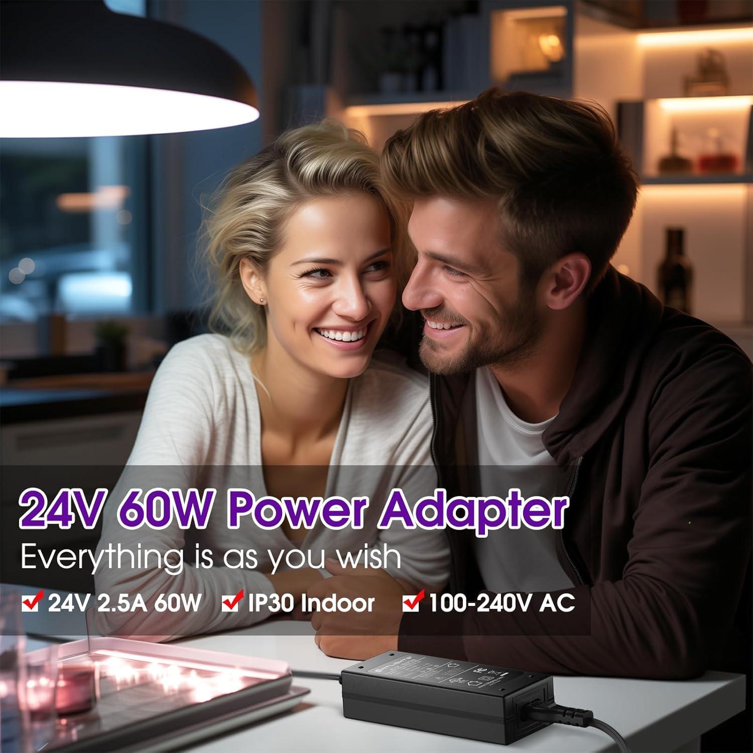 Fuente de Poder HitLights 24V 60W Adaptador Transformador