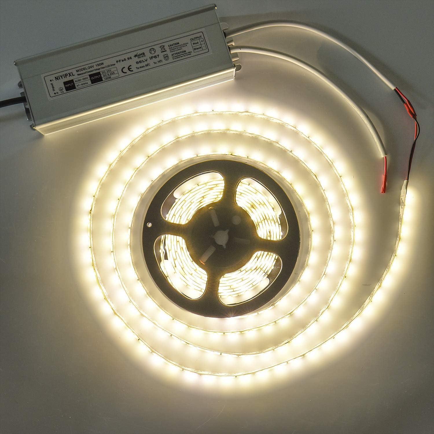 Transformador LED 150W 24V DC NIYIPXL Impermeable IP67