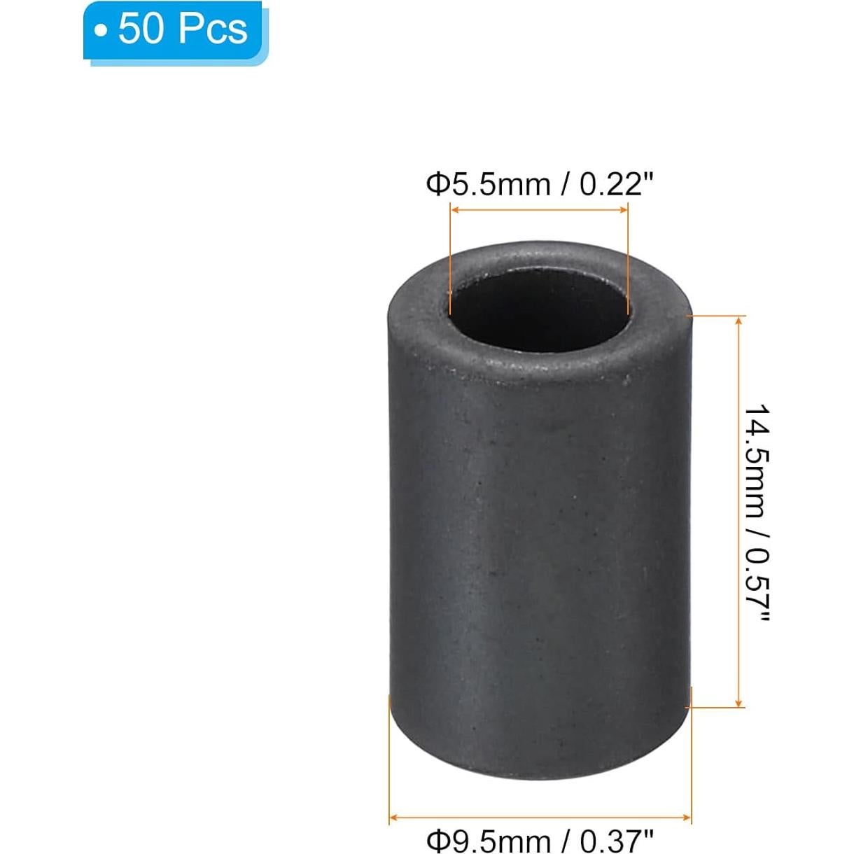 Núcleo Toroidal de Ferrita PATIKIL 50 Pcs 10x5.5x14.5 mm