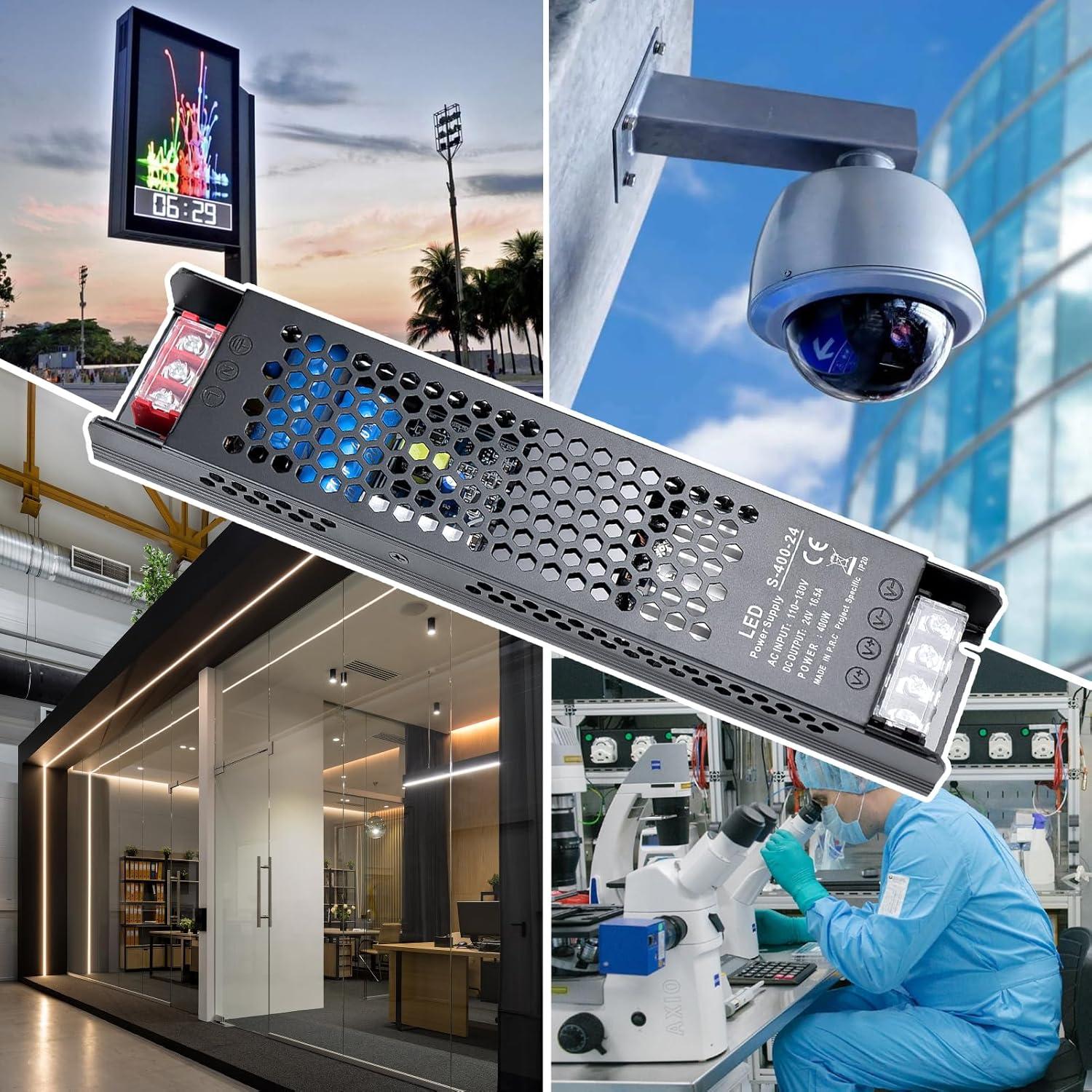 Fuente de Alimentación LED 24V 400W LEDMaker - 16.5A