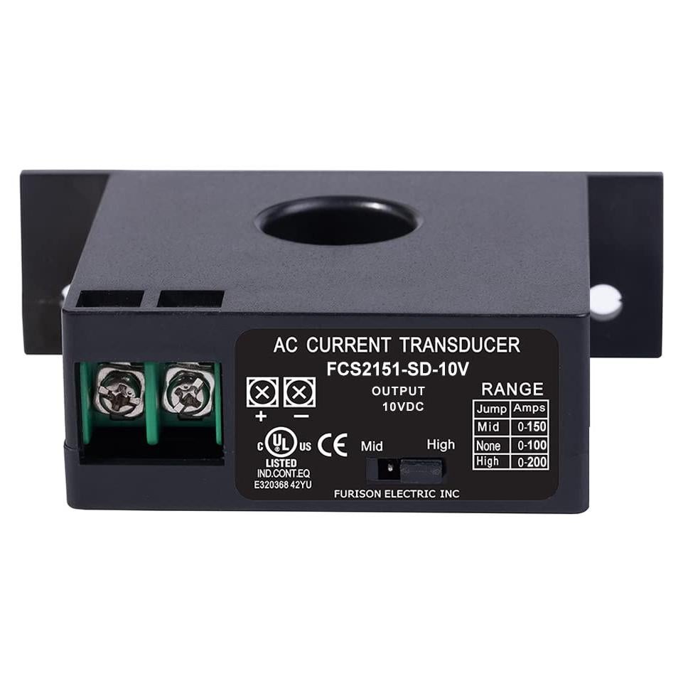 Transmisor de Corriente AC FCS2151-SD-10V 0-200A Nodehawk