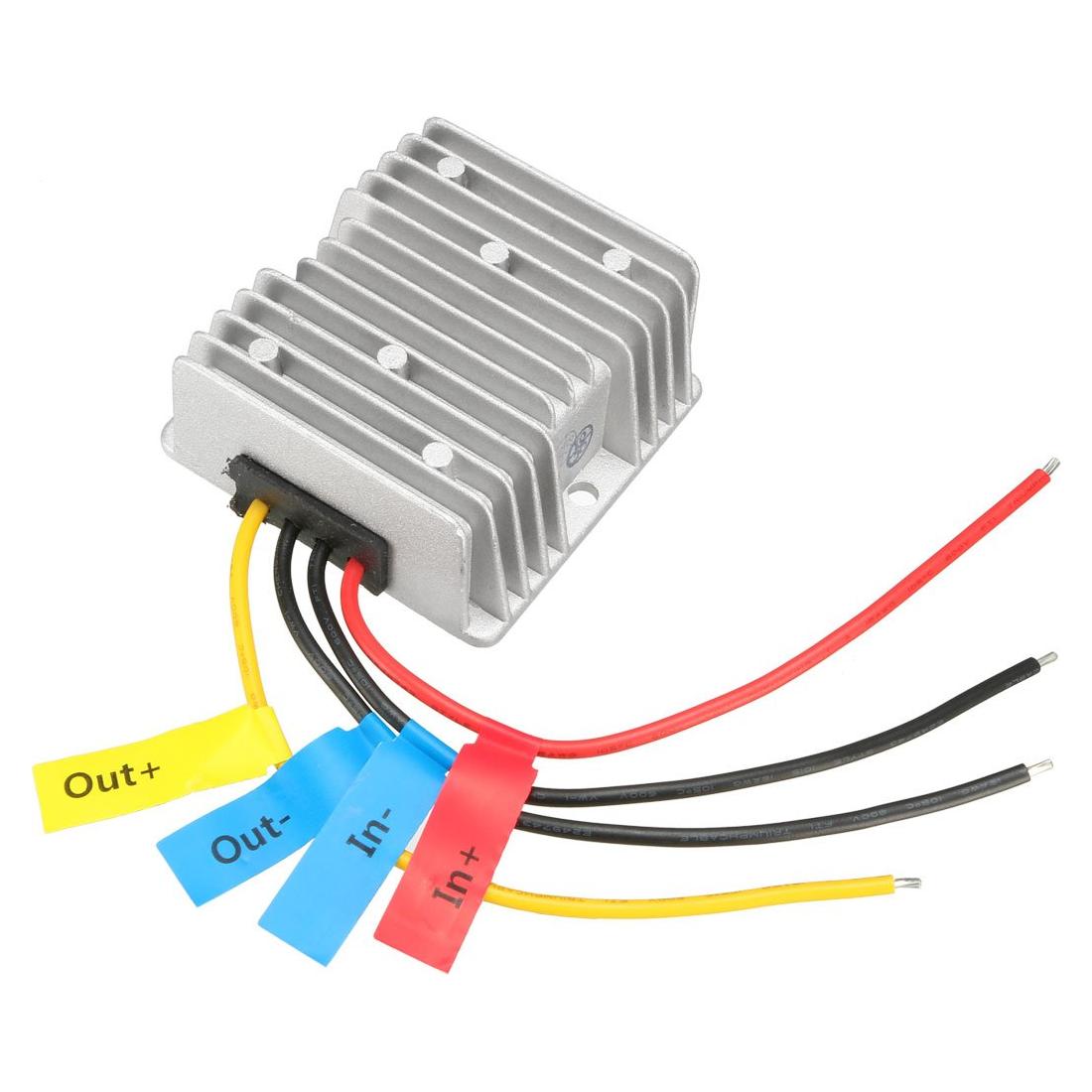 Convertidor de Voltaje DC 36V a 12V 10A uxcell IP68