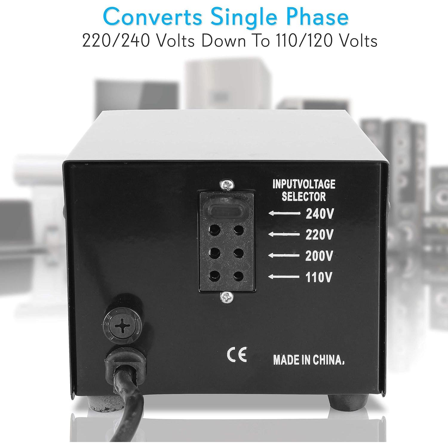 Convertidor de Voltaje Pyle PVTC320U 500W USB 110/220V