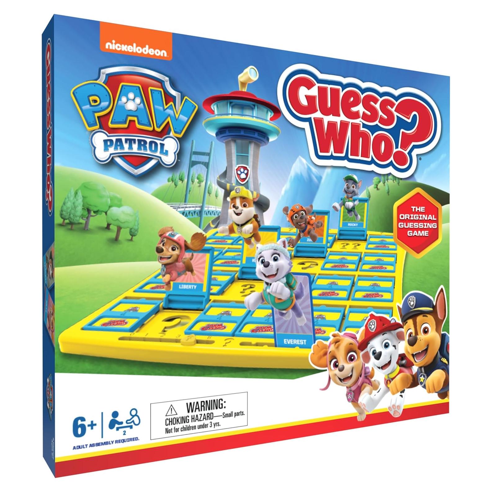 Adivina Quién? Juego de Mesa PAW Patrol - 2 Jugadores 6+